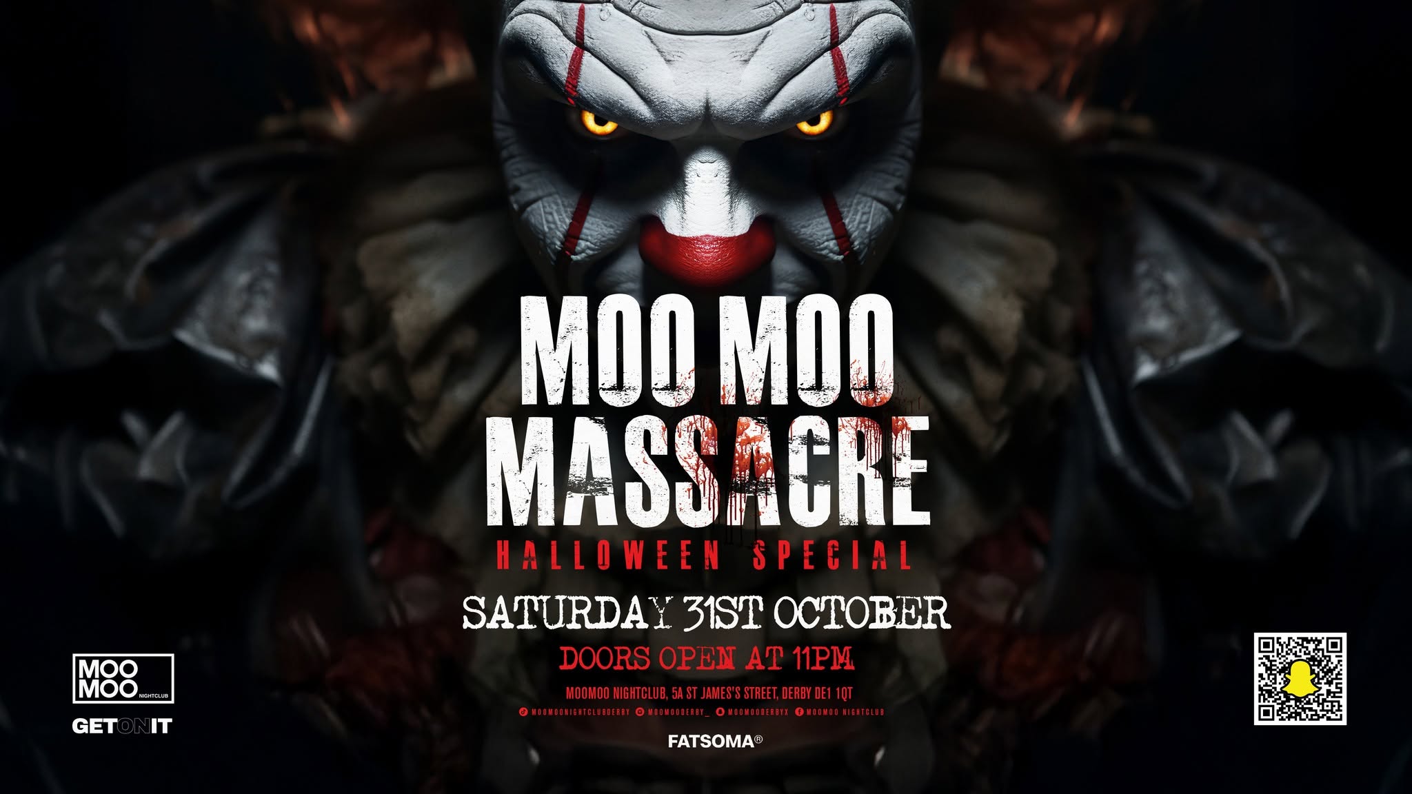 MooMoo Massacre Halloween Special Saturday 31st October! 2026