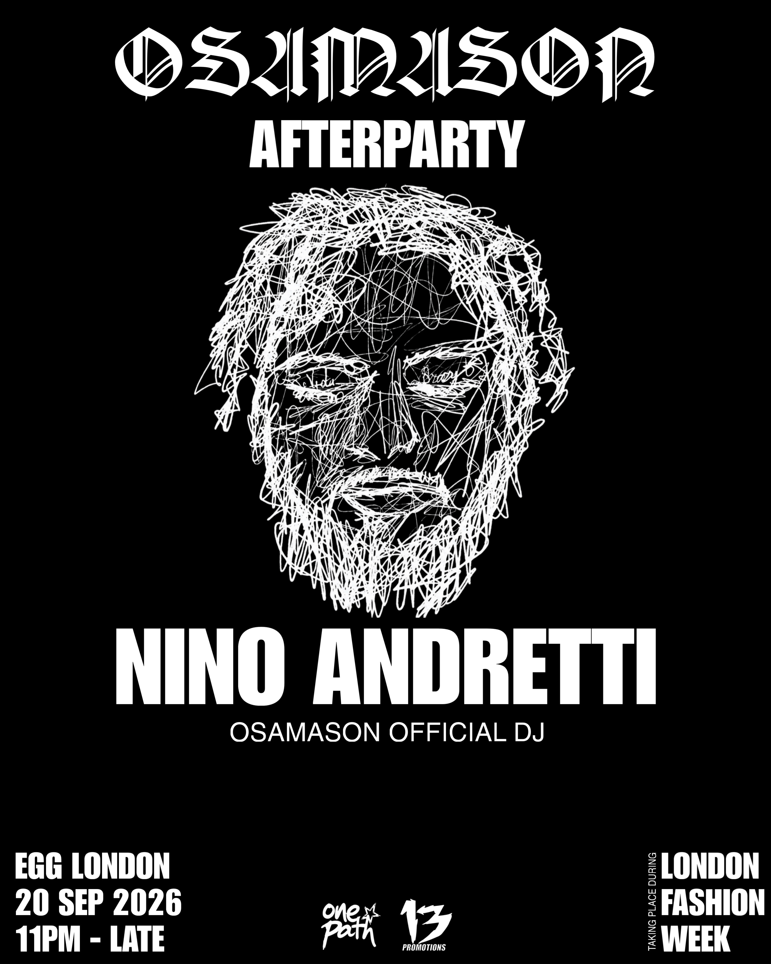 OSAMASON: PSYKTURNAL AFTERPARTY LONDON