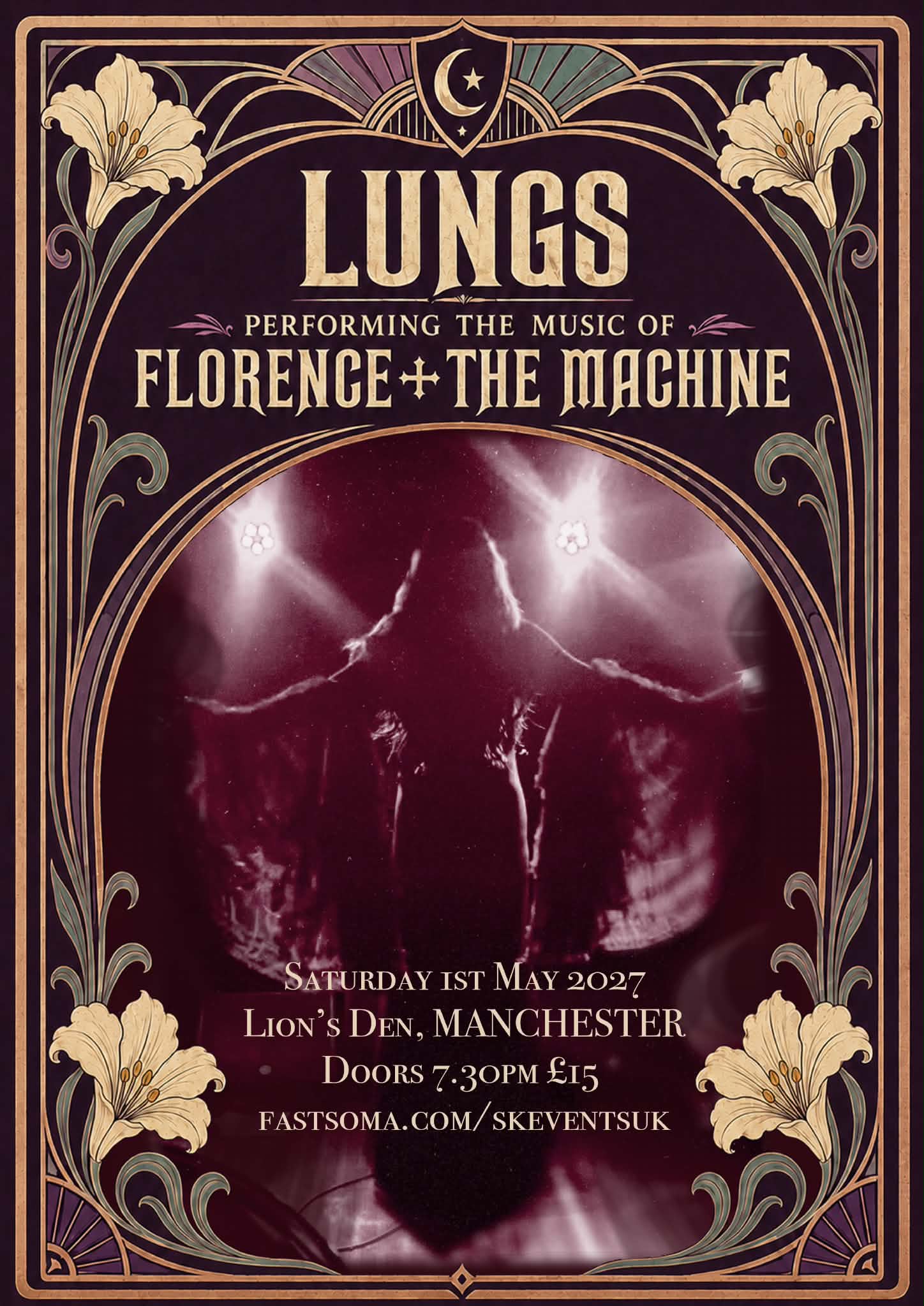 Lungs - The Music Of Florence & The Machine // Lions Den, Manchester