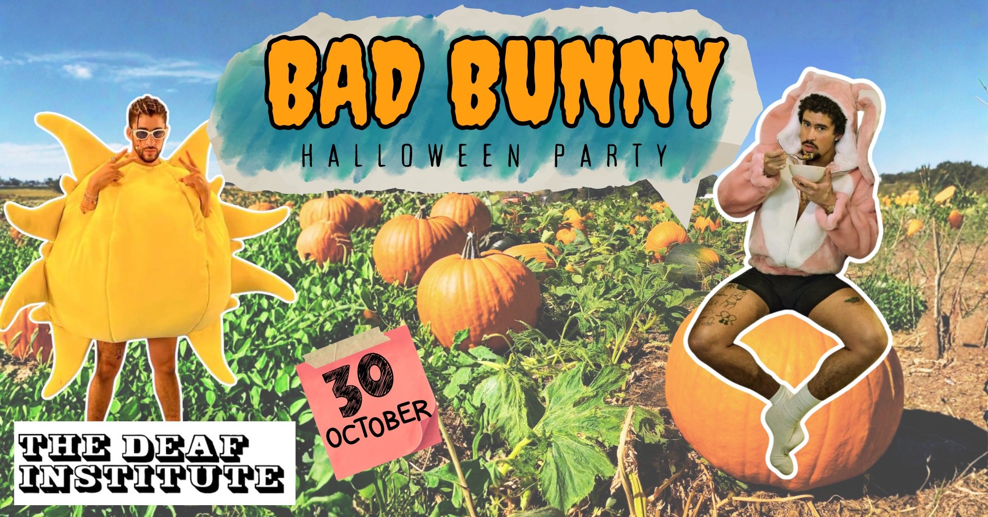 Bad Bunny Halloween Party
