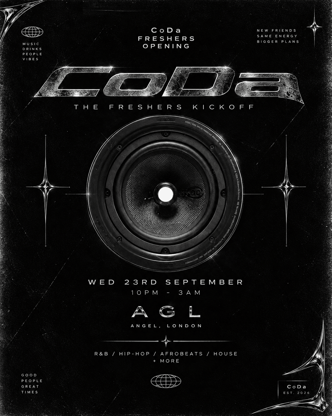 CODA Freshers Opening Night