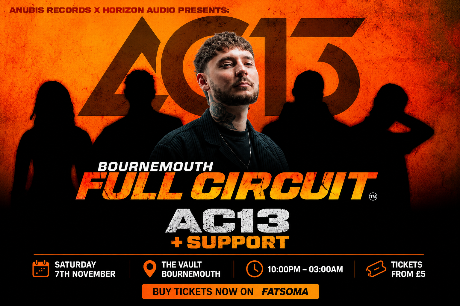 AC13 PRESENTS: Full Circuit Bournemouth