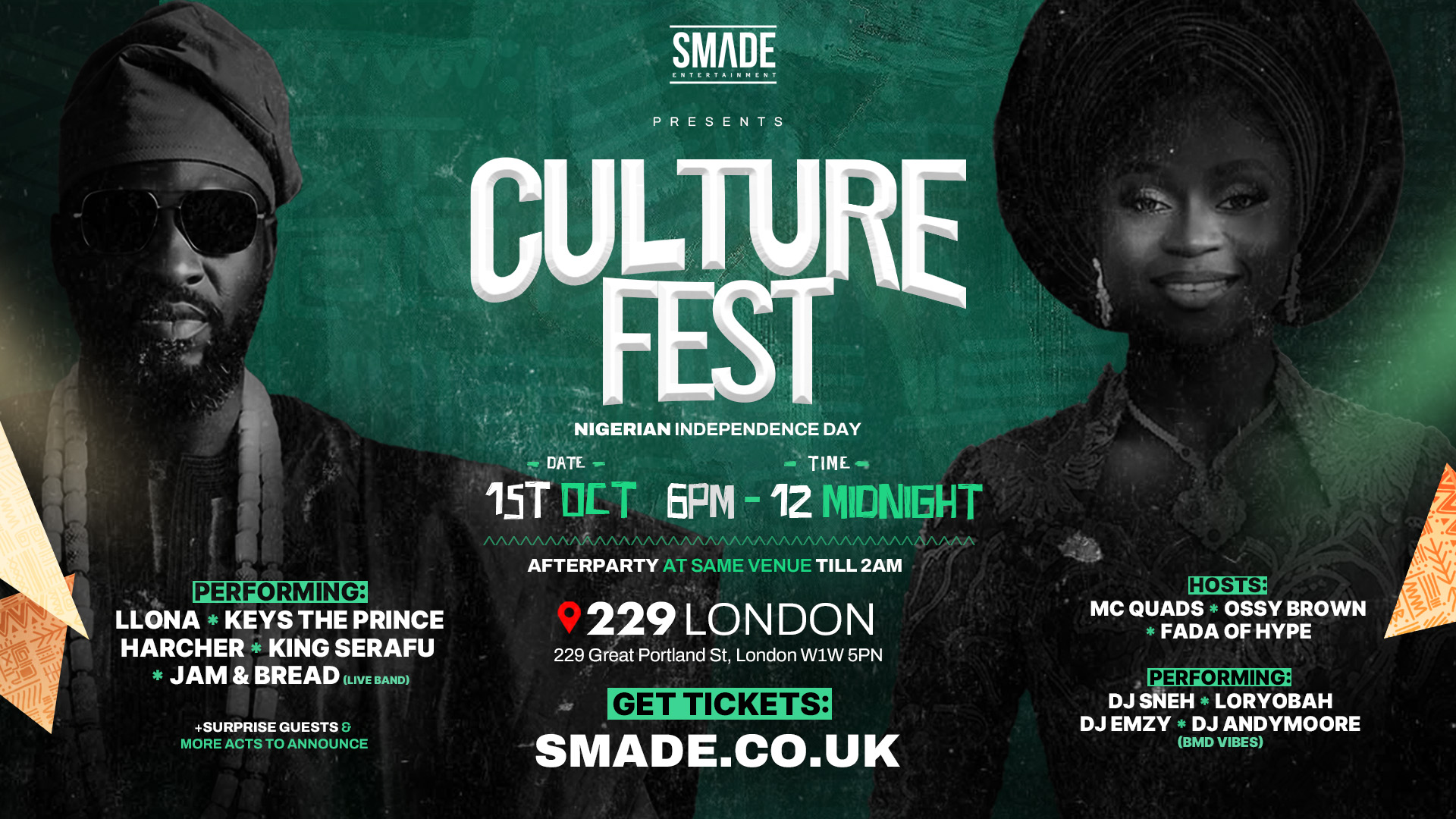 CULT4RE FEST - Nigeria Independence Owambe Special
