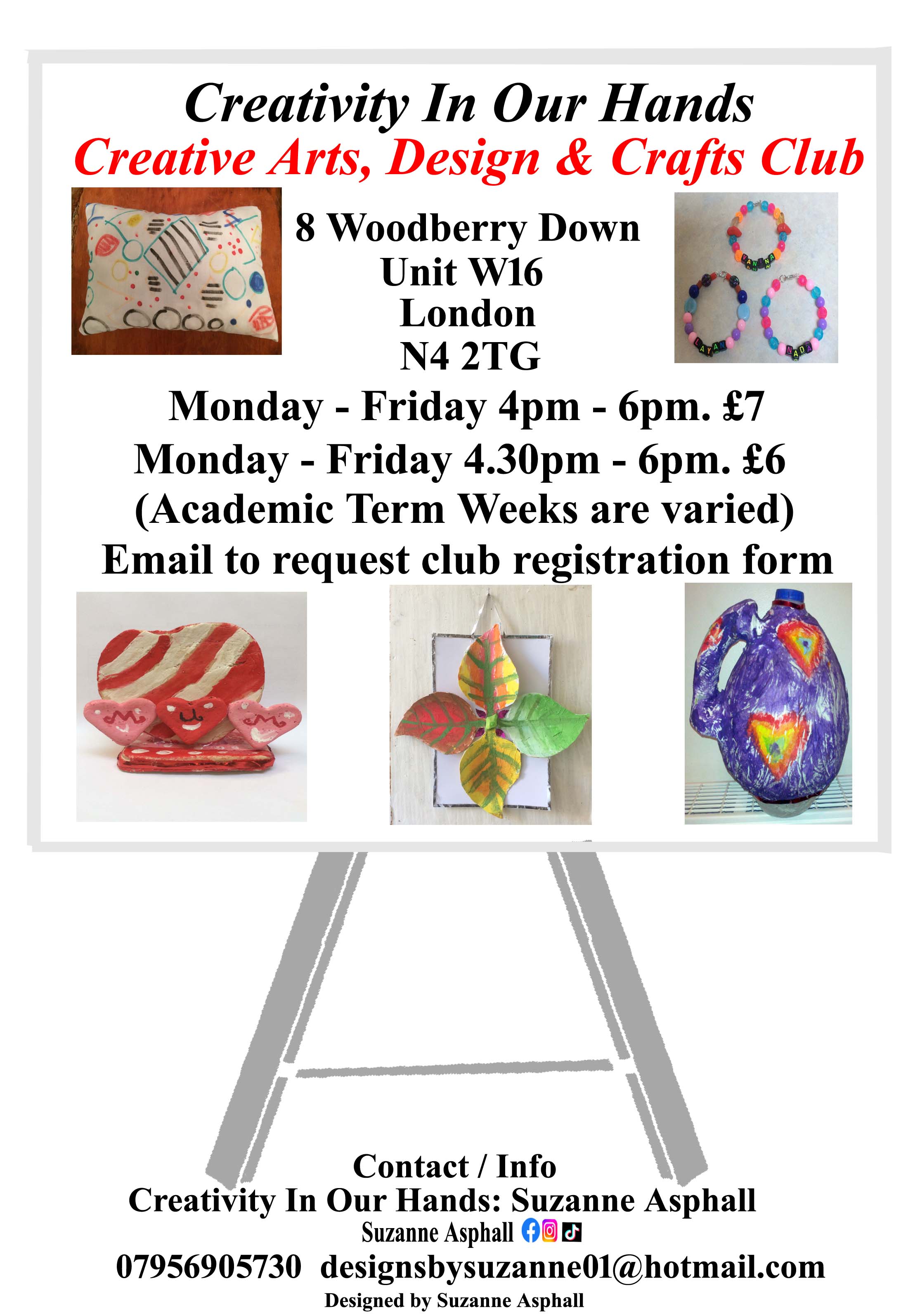 Creative Art, design & Craft club