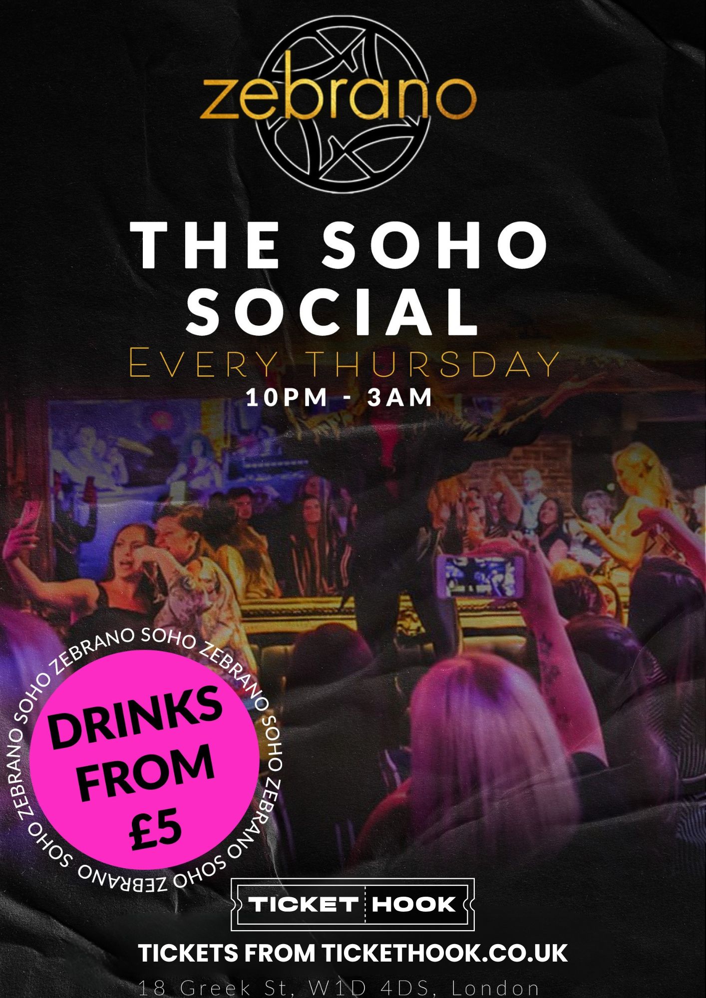 THURSDAYS @ ZEBRANO SOHO 15TH OCTOBER SET