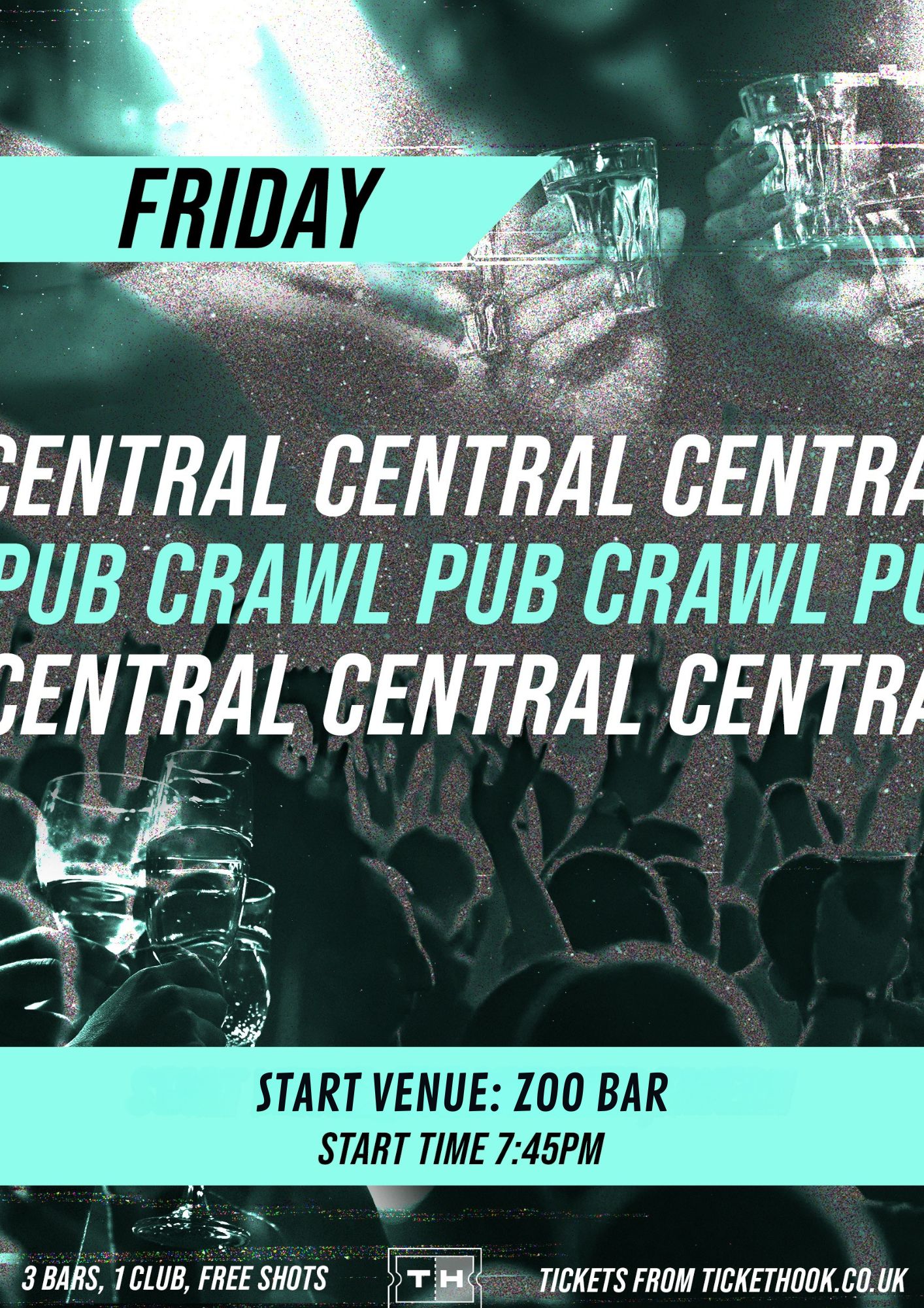 CENTRAL LONDON BAR CRAWL FRIDAY 2ND OCTOBER