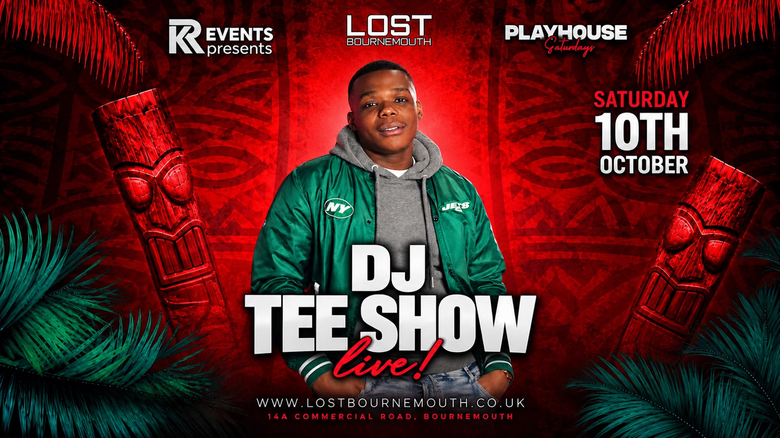Playhouse Saturdays DJ TEE SHOW LIVE  🧸 @ Lost Bournemouth