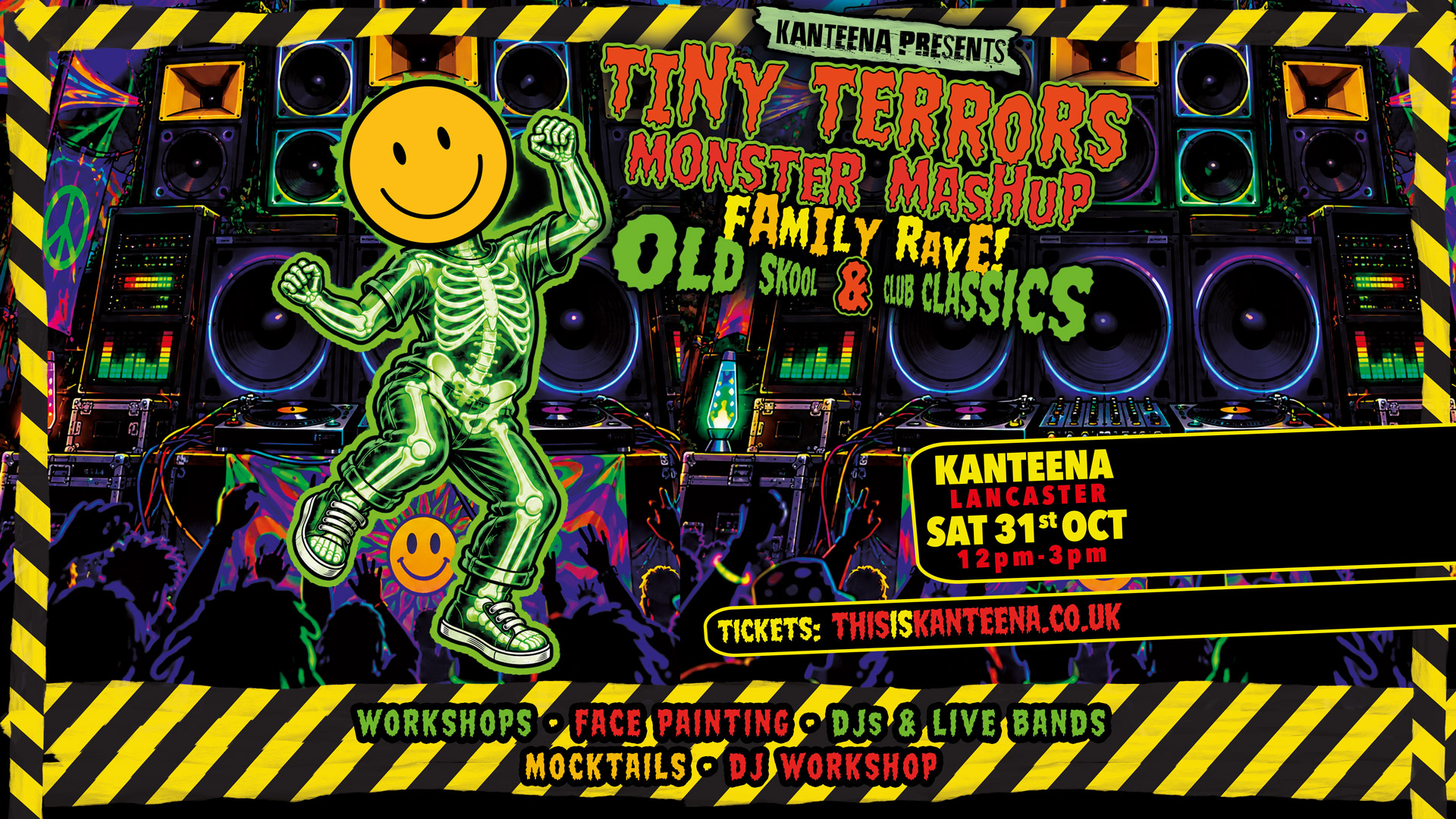 TINY TERRORS MONSTER MASH // Halloween Family rave