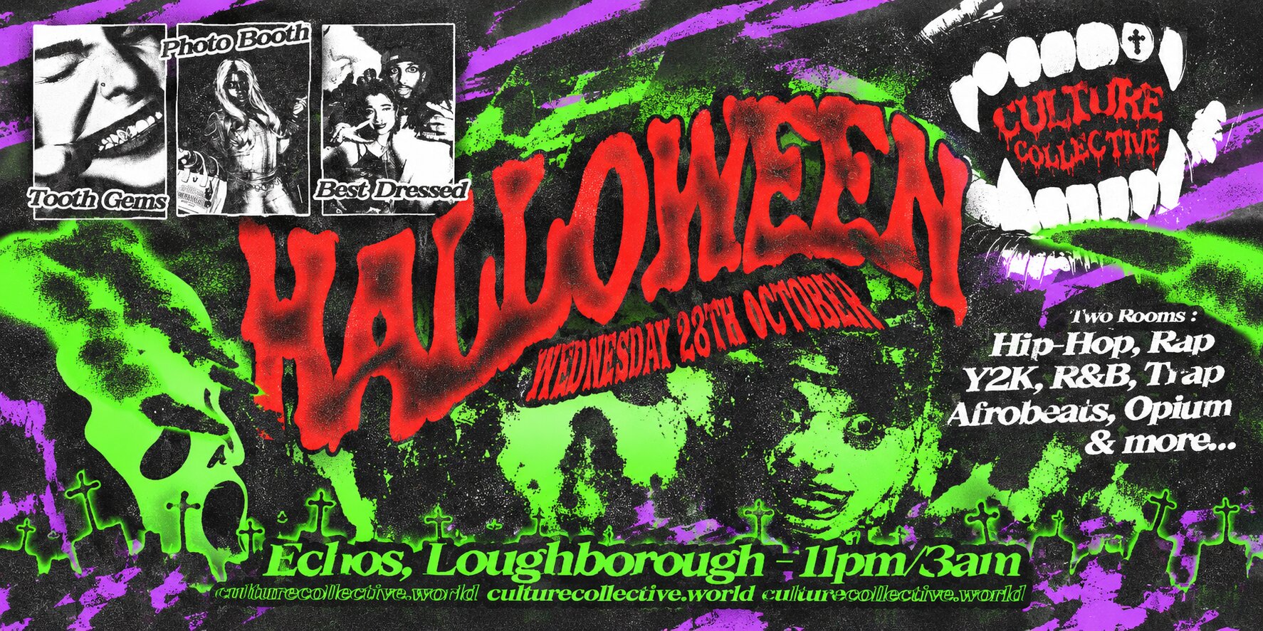 CC HALLOWEEN! - RAP, AFROBEATS, OPIUM 🩸