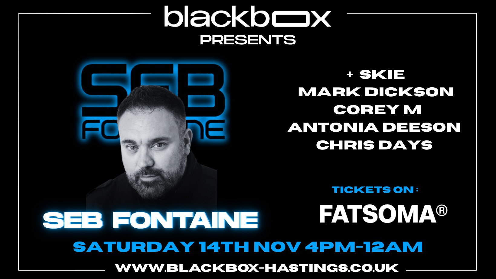 Blackbox Presents: SEB FONTAINE