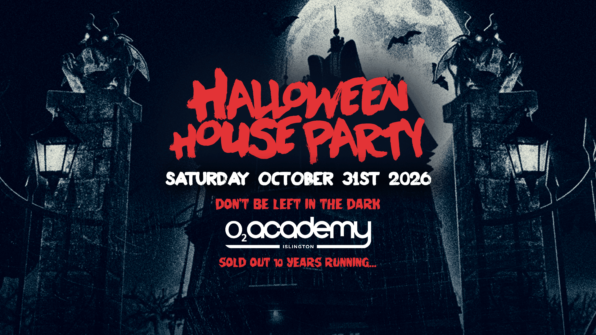 The Halloween House Party 2026 😱 O2 Academy Islington 👺