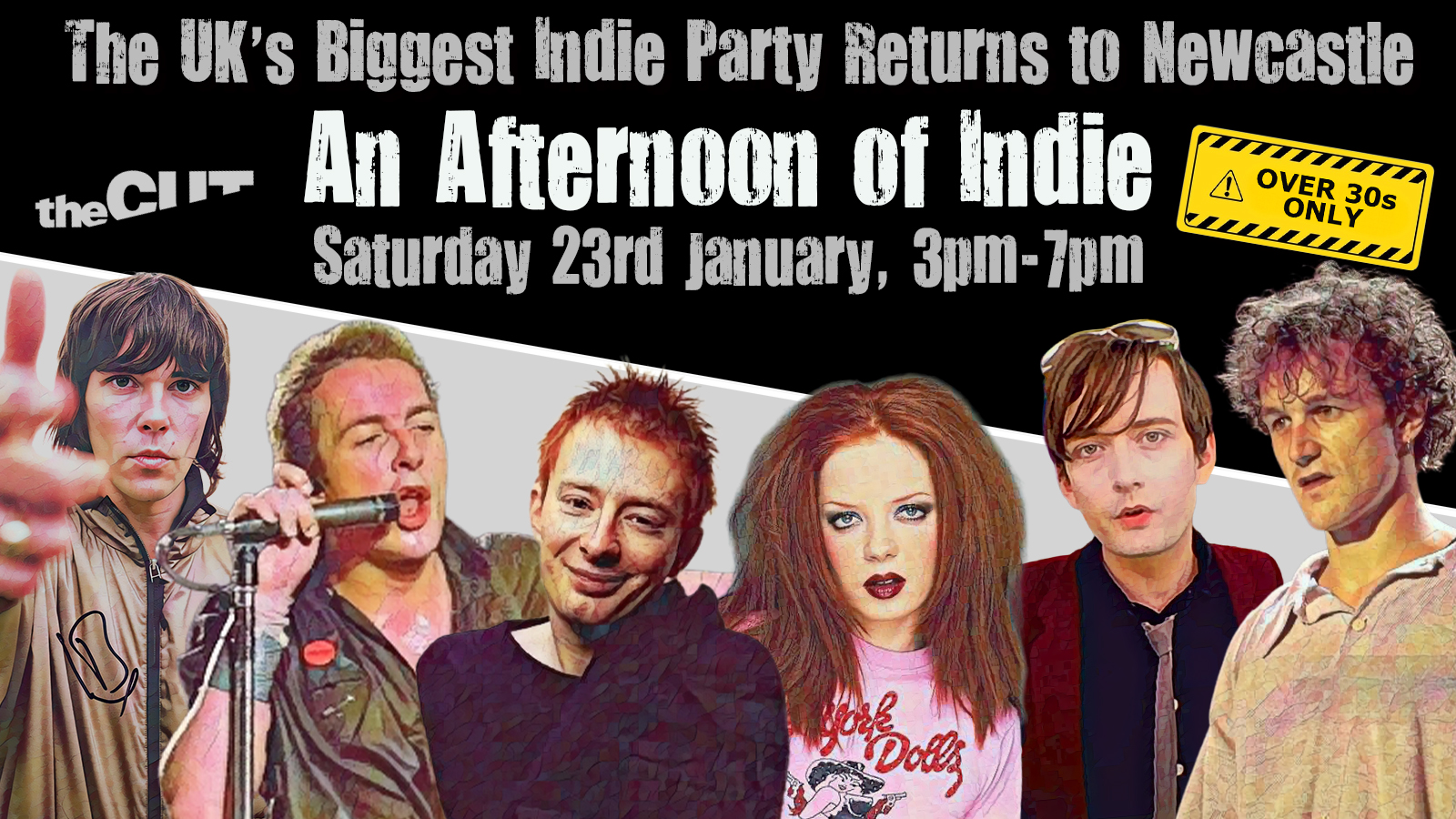 NEWCASTLE: An Afternoon of indie - Indie for the over 30s: 23rd January 3pm-7pm