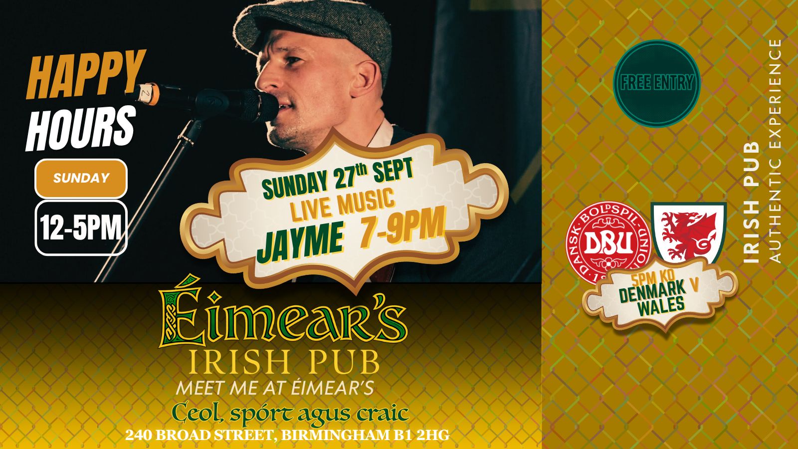Eimear’s Presents Live Music