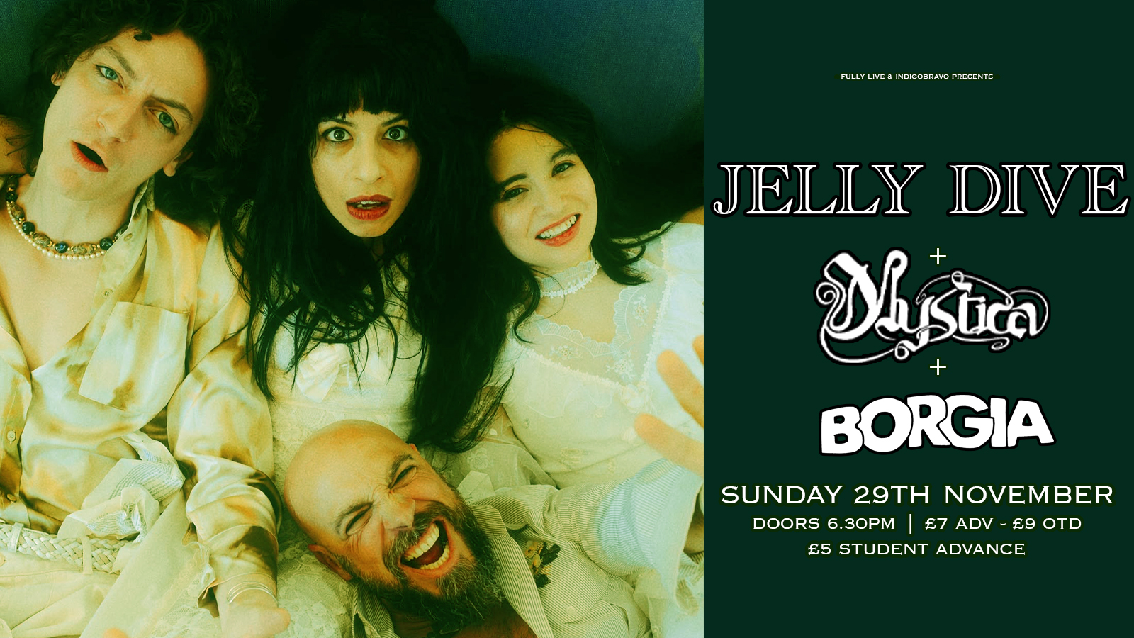 Jelly Dive - Mystica - Borgia (IndigoBravo Promotions)