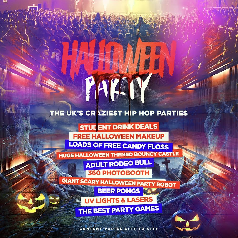 Halloween Freshers Party - Leicester 3000+ Zombies