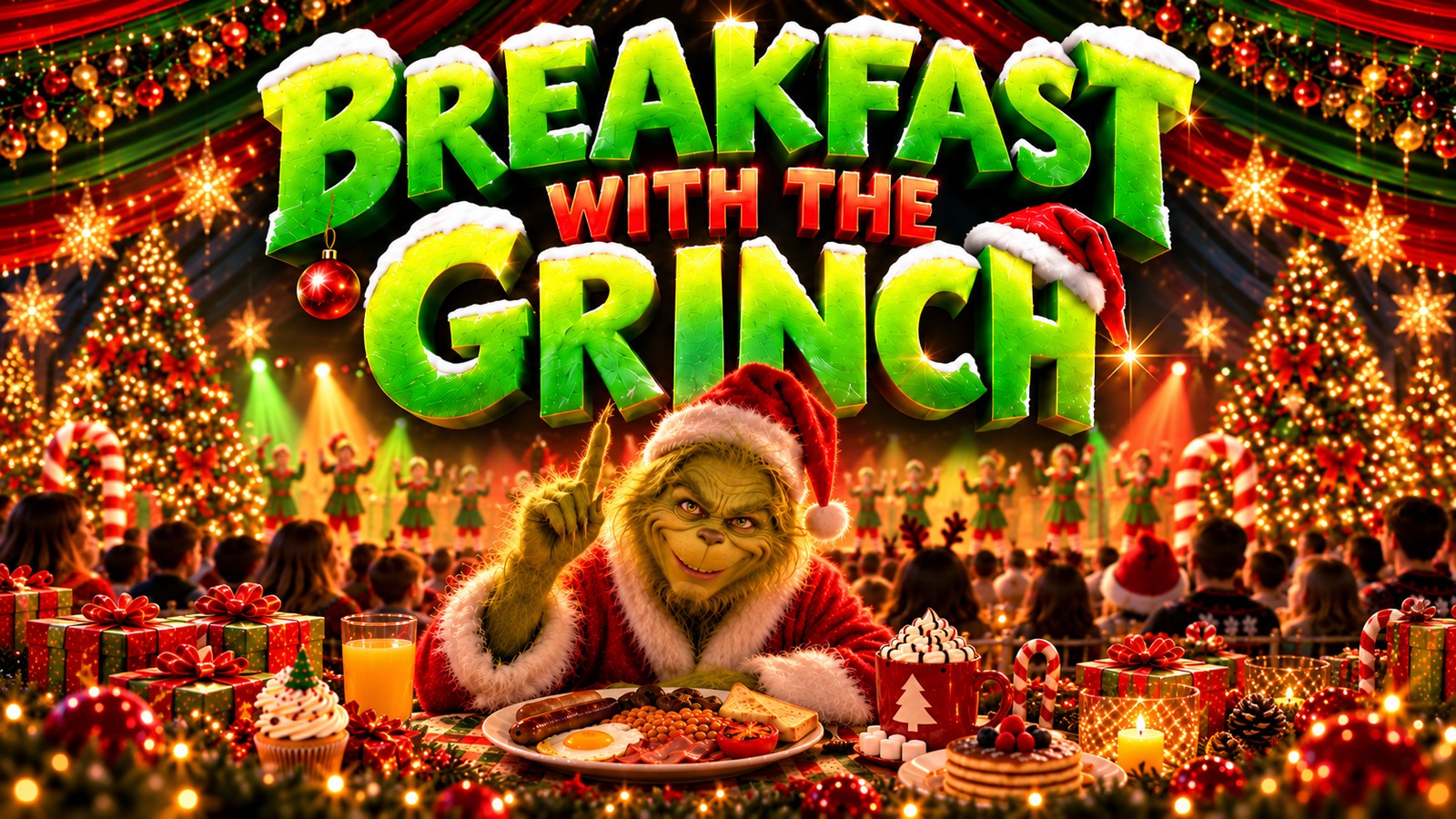 Breakfast with the Grinch · Sunday 13 December