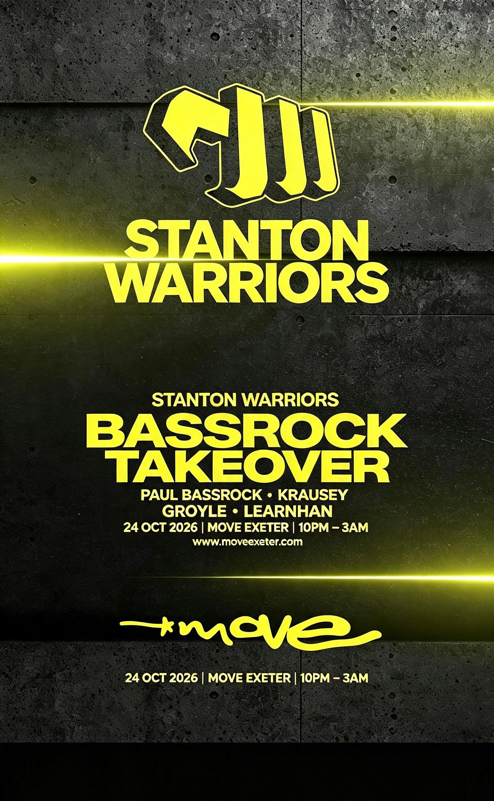 Stanton Warriors - 24.10.26 - Move Exeter