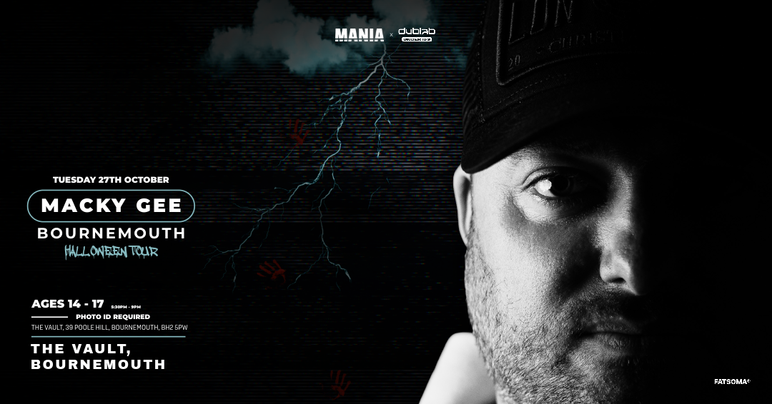 MANIA U18 x DUB LAB : BOURNEMOUTH +  MACKY GEE (Ages 14-17)