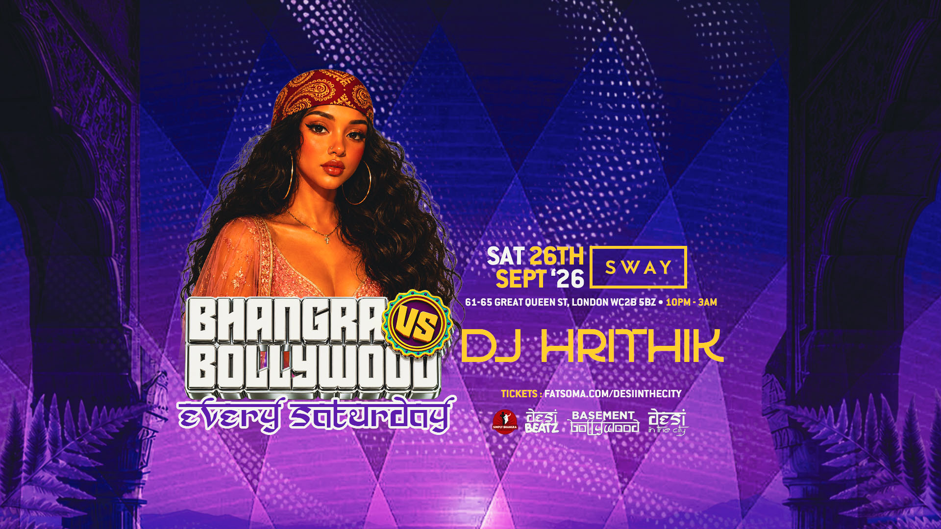 BHANGRA VS BOLLYWOOD | 26.09.26 | Every Sat! | Sway Bar