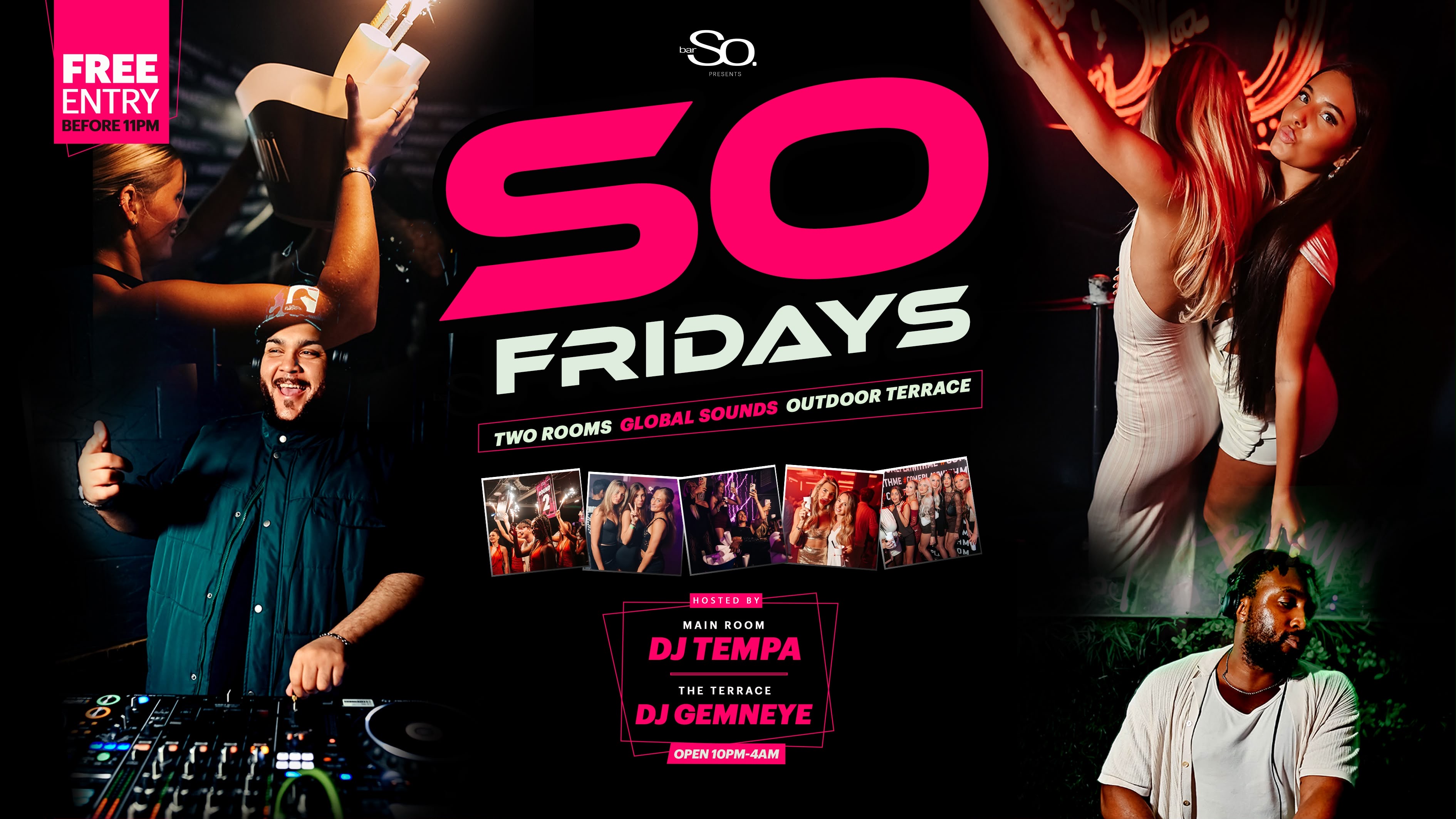 WE ARE SO FRIDAYS @ Bar So Bournemouth 09.10.26