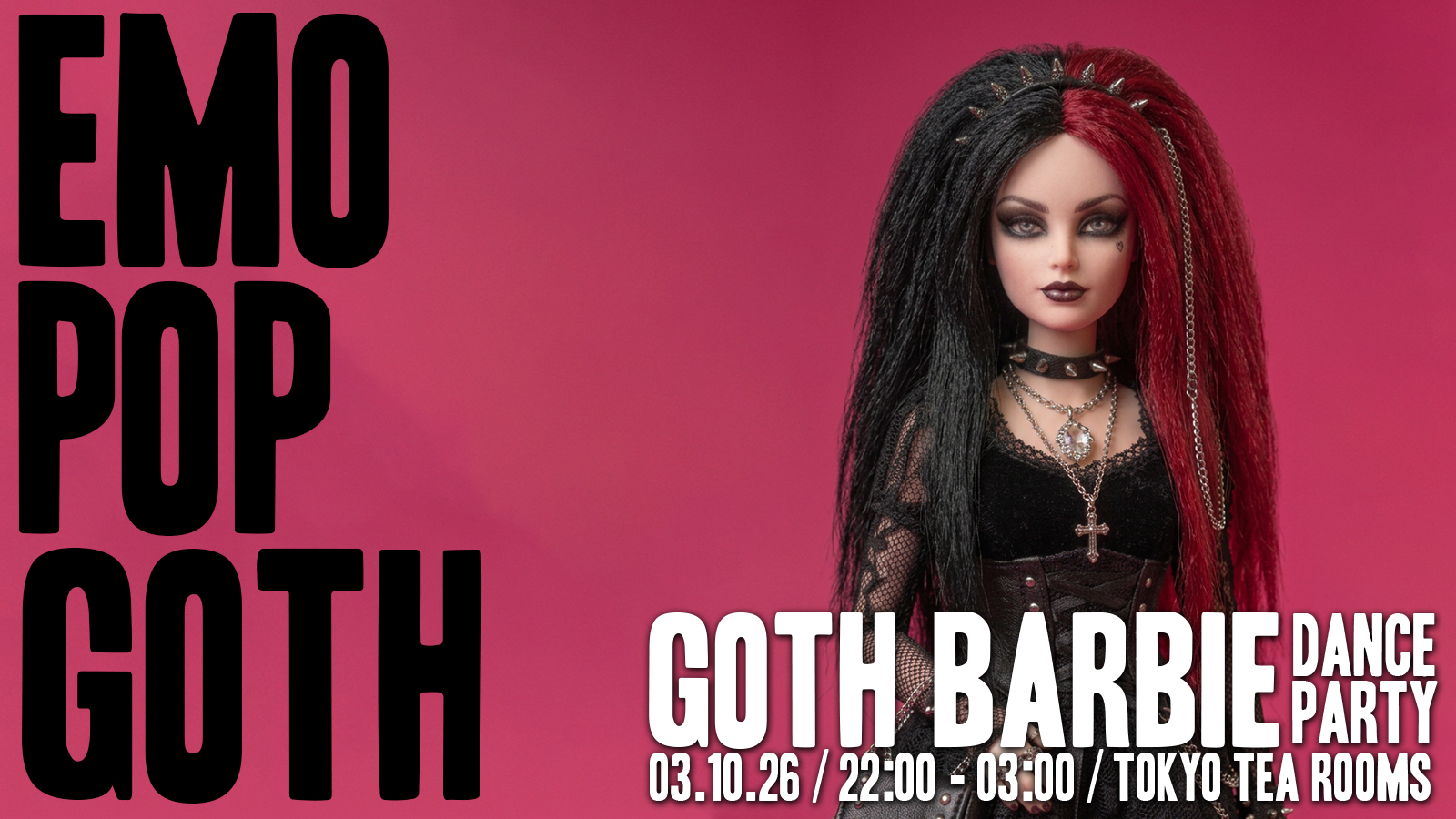 Goth Barbie Dance Party 💖🖤 Canterbury