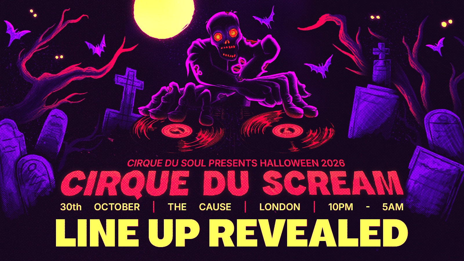 Cirque Du Soul: London // Halloween