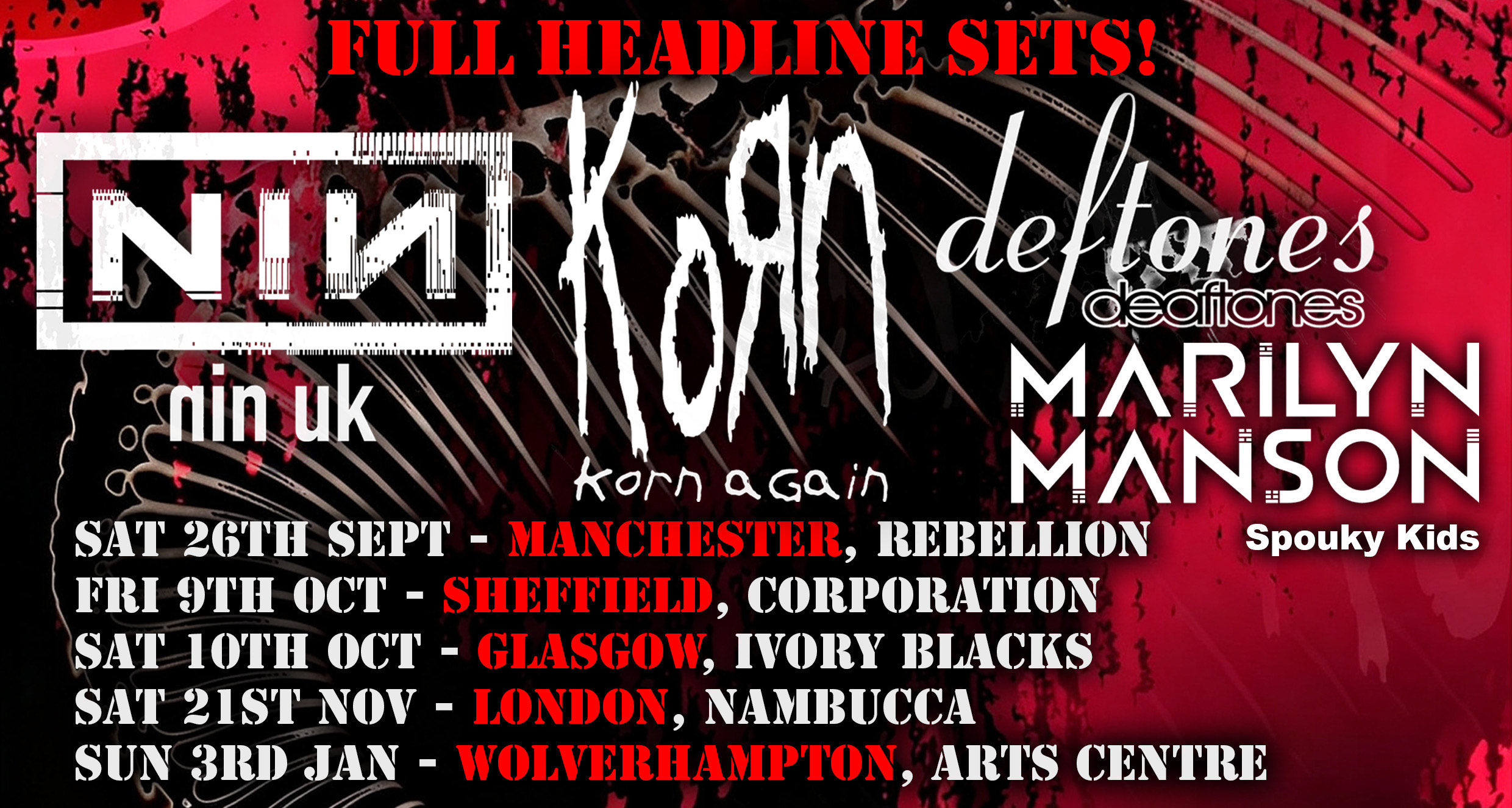 Stigmata Promotions Present A Shocking Triple Headliner!