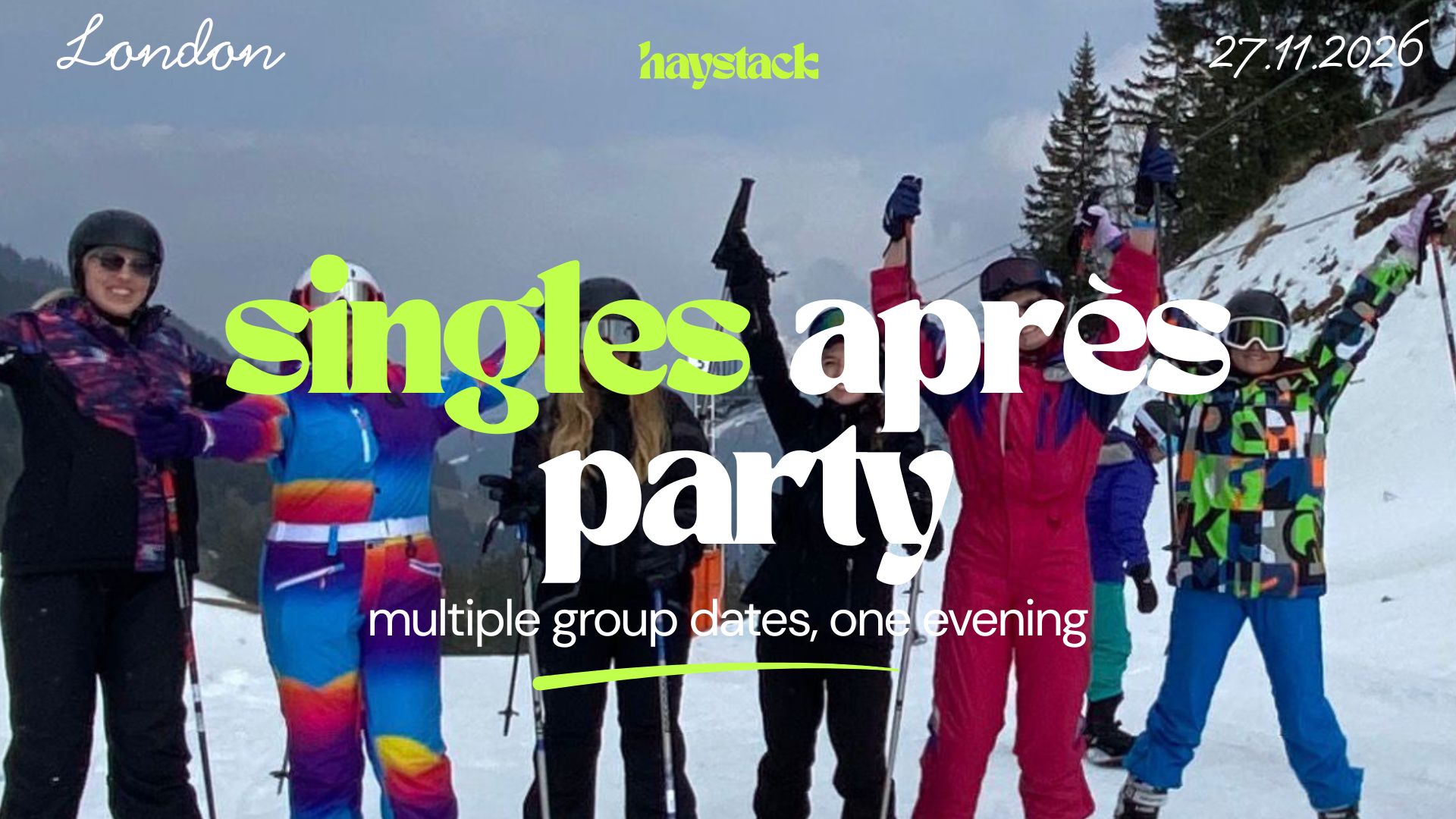 LONDON | SINGLES APRÈS SOCIAL | FRIDAY 27TH NOVEMBER