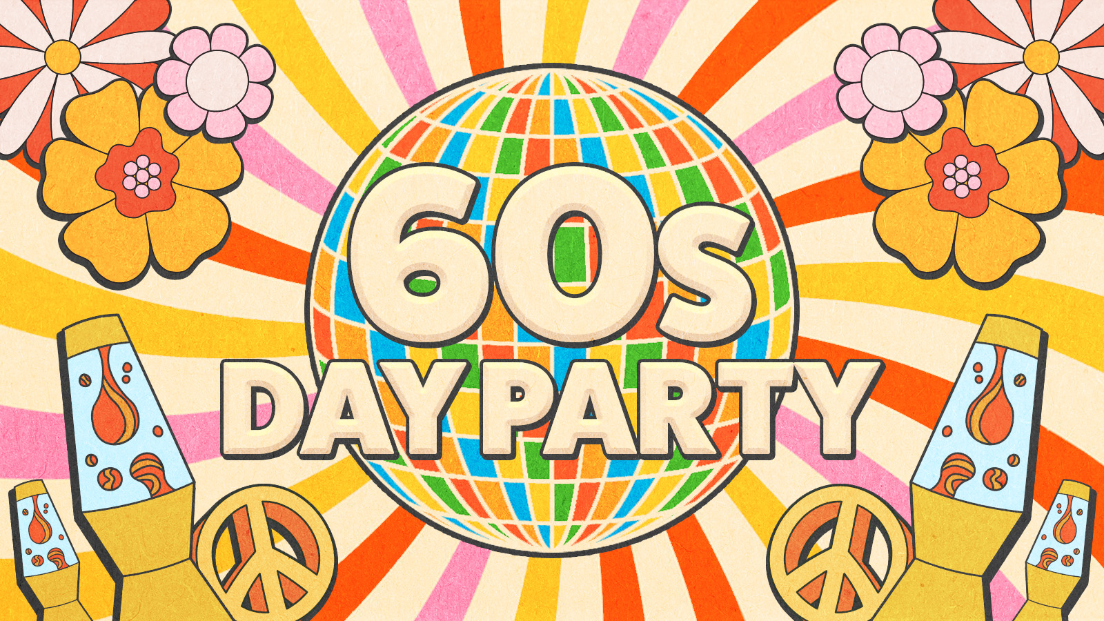 60s Day Party: Windsor ☮️