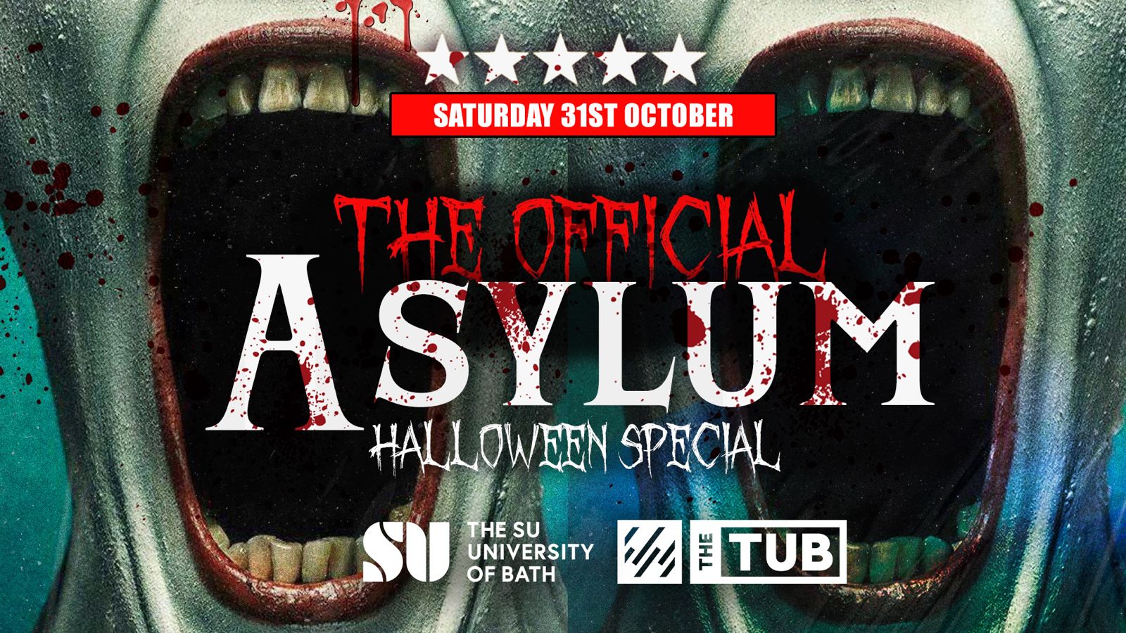 OFFICIAL BATH SU HALLOWEEN 🎃 - THE OFFICIAL ASYLUM - Sold out 10 years running!
