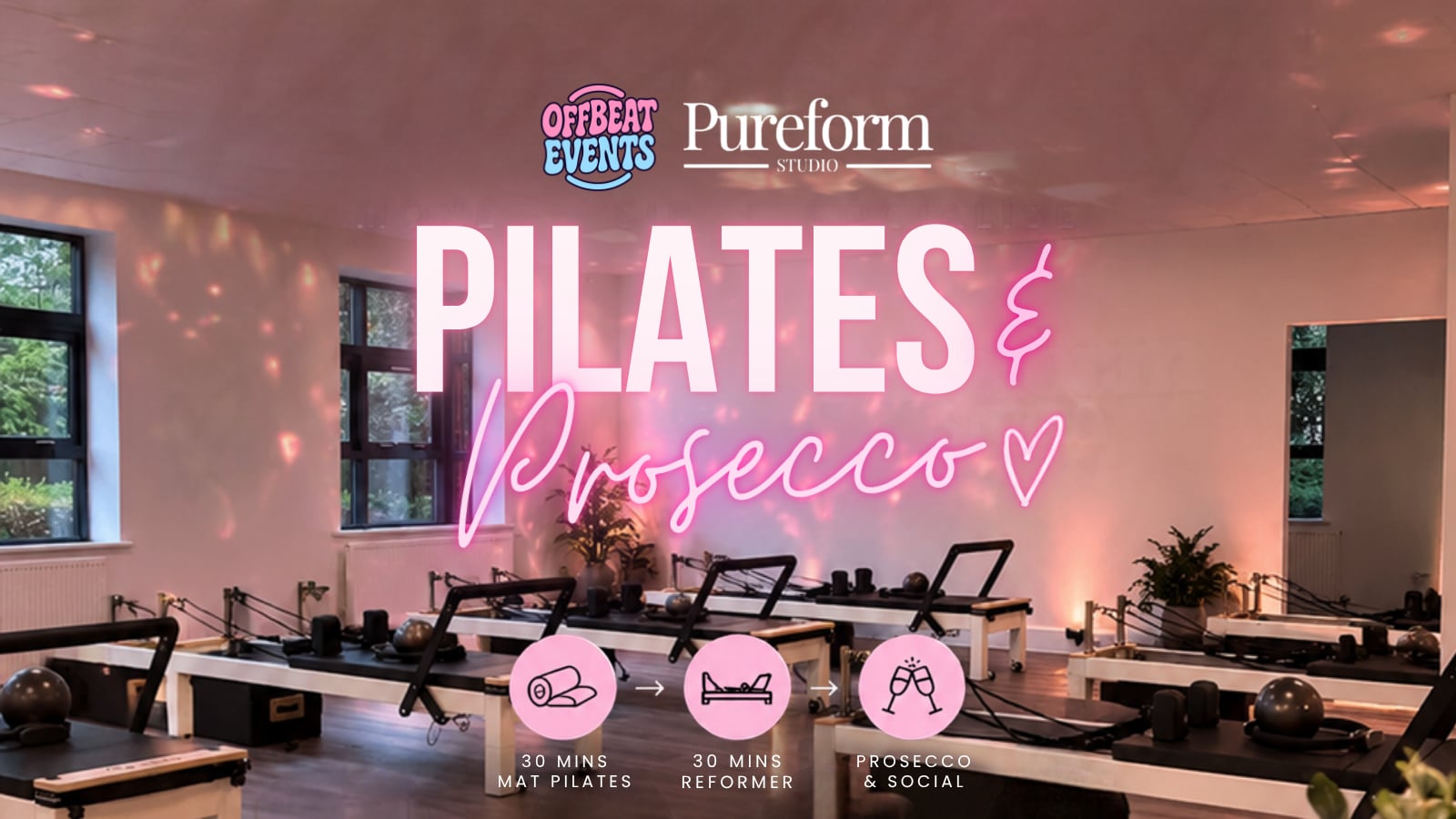 🧘‍♀️ PILATES & PROSECCO - TASTER EDITION 🥂