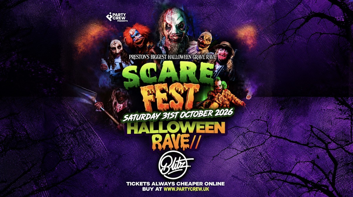 SCARE FEST - INDOOR HALLOWEEN RAVE at BLITZ