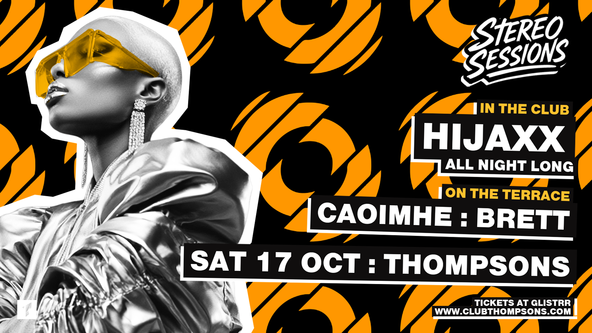 Stereo Sessions • Sat  17 Oct • Thompsons
