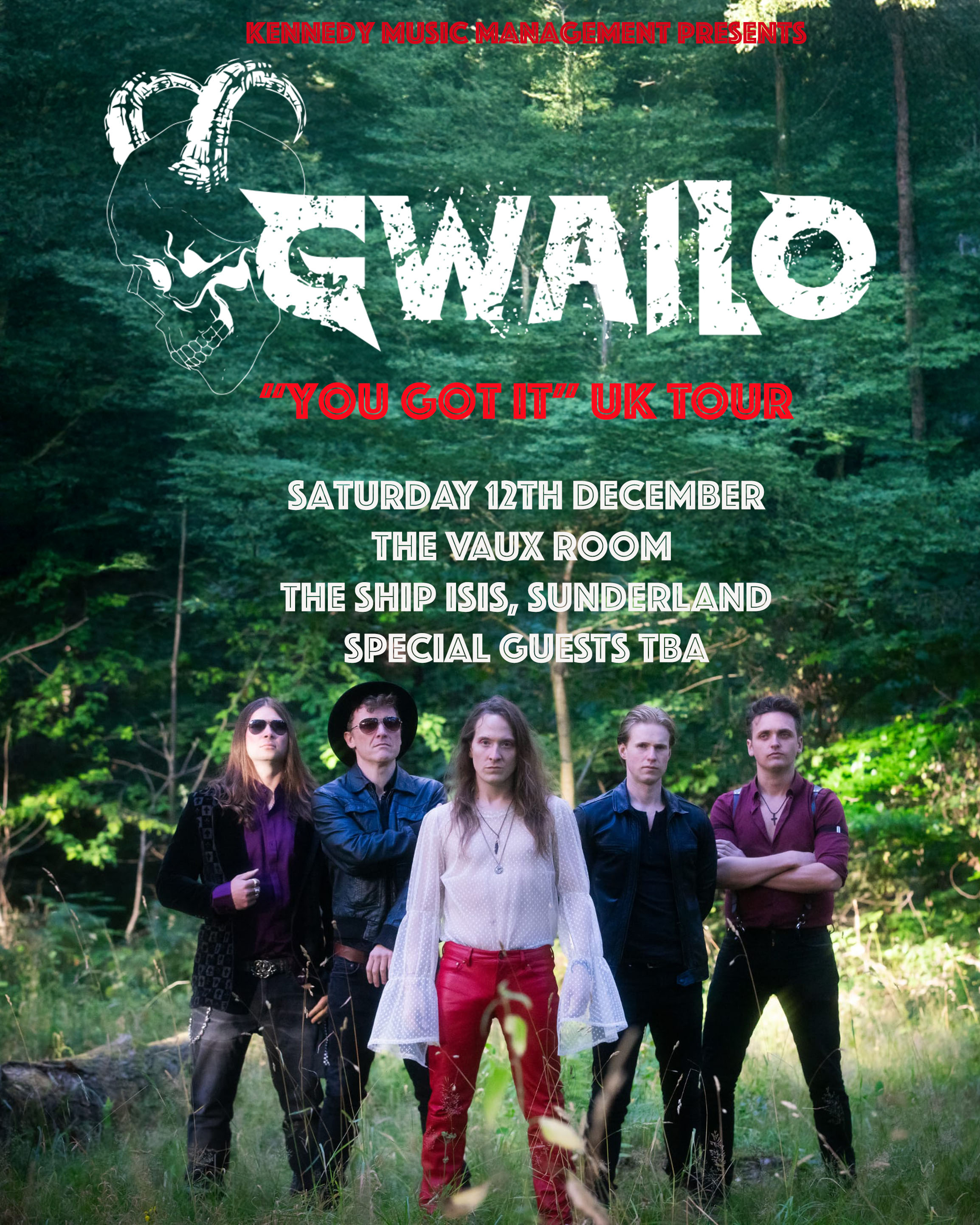 Gwailo + Special Guests at The Vaux Room at The Ship Isis, Sunderland
