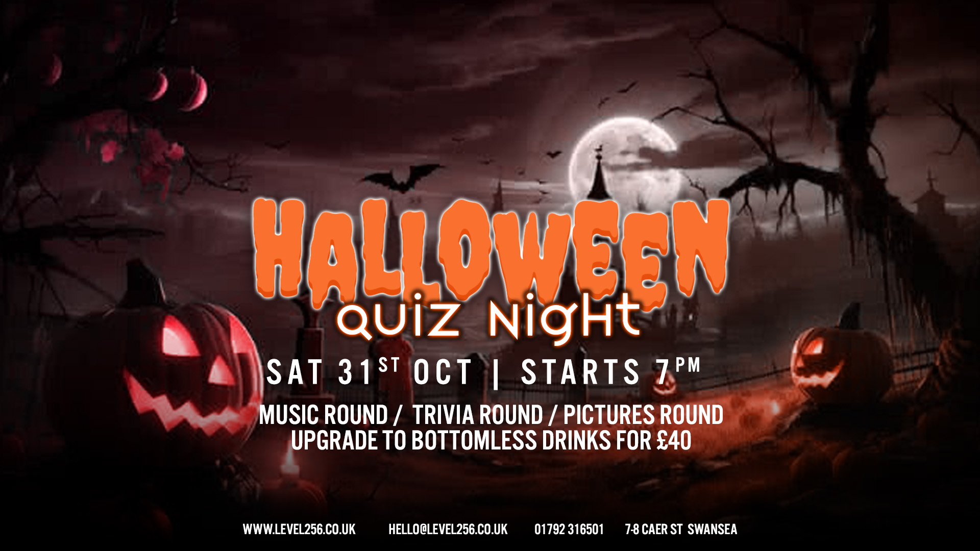𝗨𝗹𝘁𝗶𝗺𝗮𝘁𝗲 𝗛𝗮𝗹𝗹𝗼𝘄𝗲𝗲𝗻 | 𝗤𝘂𝗶𝘇 𝗡𝗶𝗴𝗵𝘁 🎃