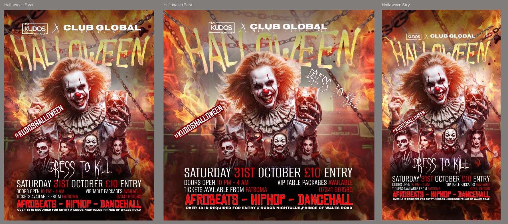 KUDOS PRESENTS: HALLOWEEN 🎃
