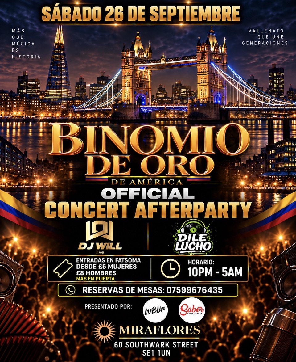 BINOMIO DE ORO OFFICIAL CONCERT AFTER PARTY