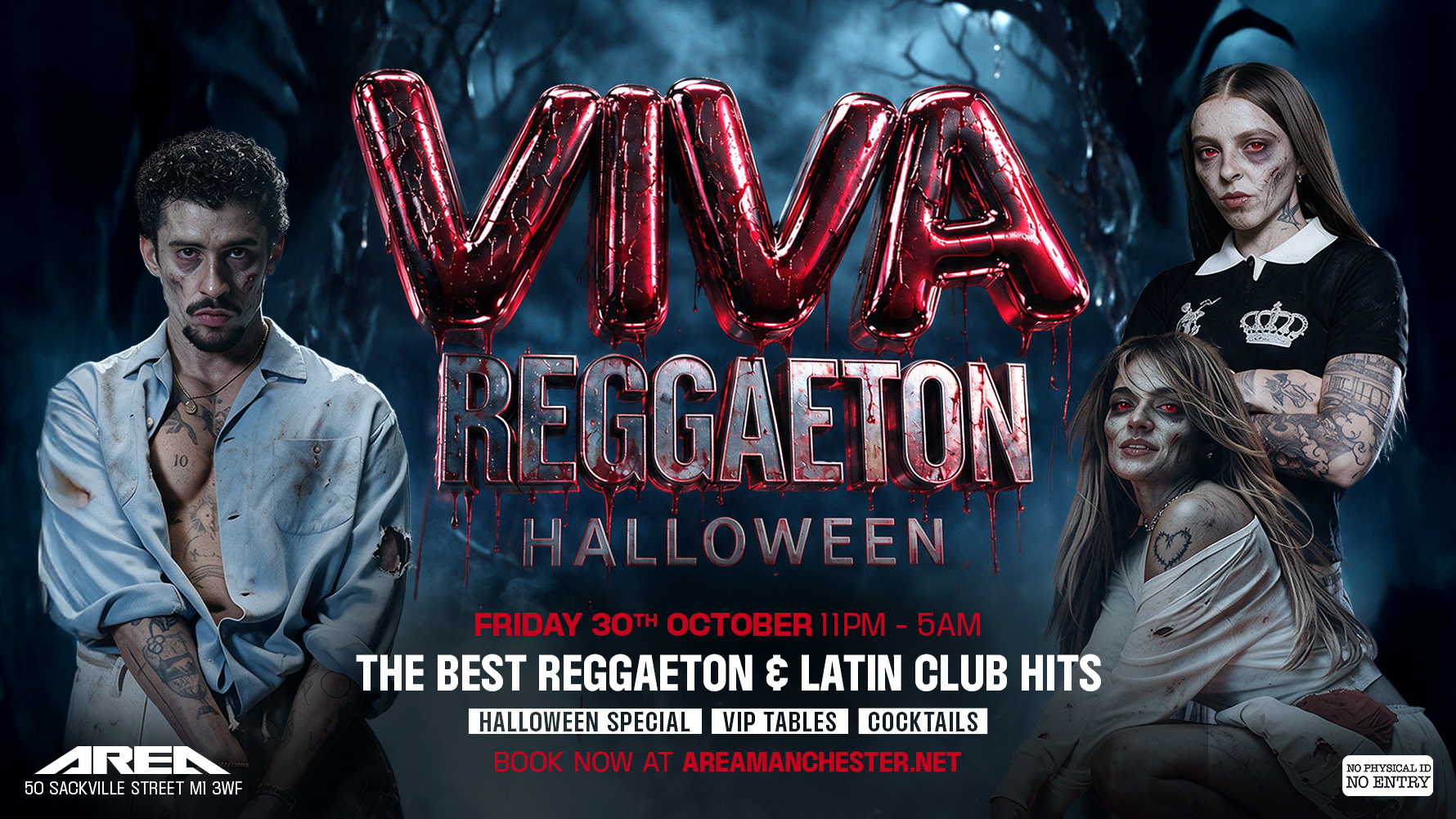 VIVA Reggaeton Manchester - Halloween