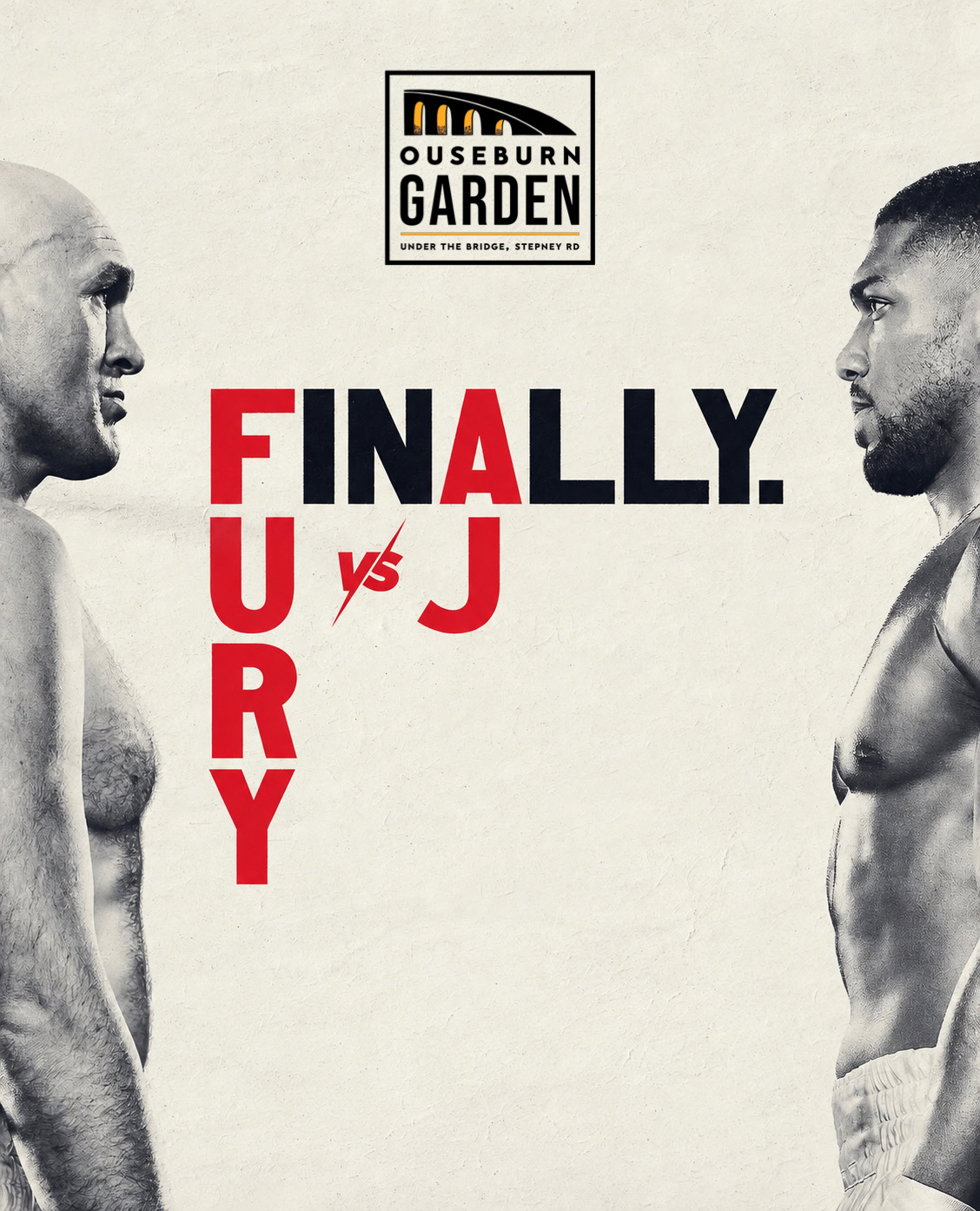 Tyson Fury v Anthony Joshua – Live at Ouseburn Garden