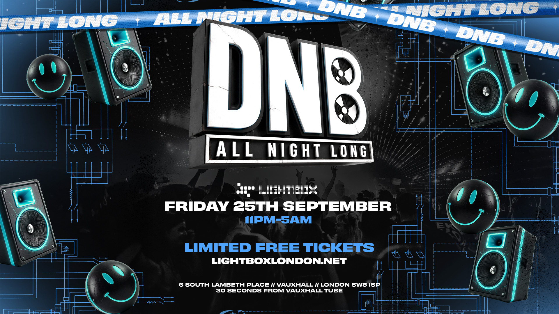 DnB All Night Long - Limited Free Tickets
