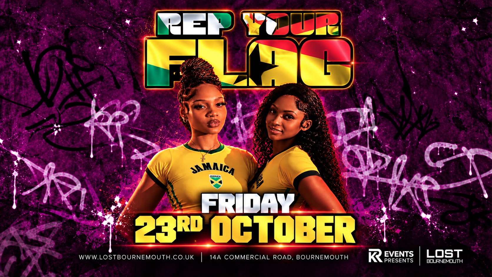 REP YOUR FLAG TAKEOVER! Fire Fridays @ Lost Bournemouth🔥