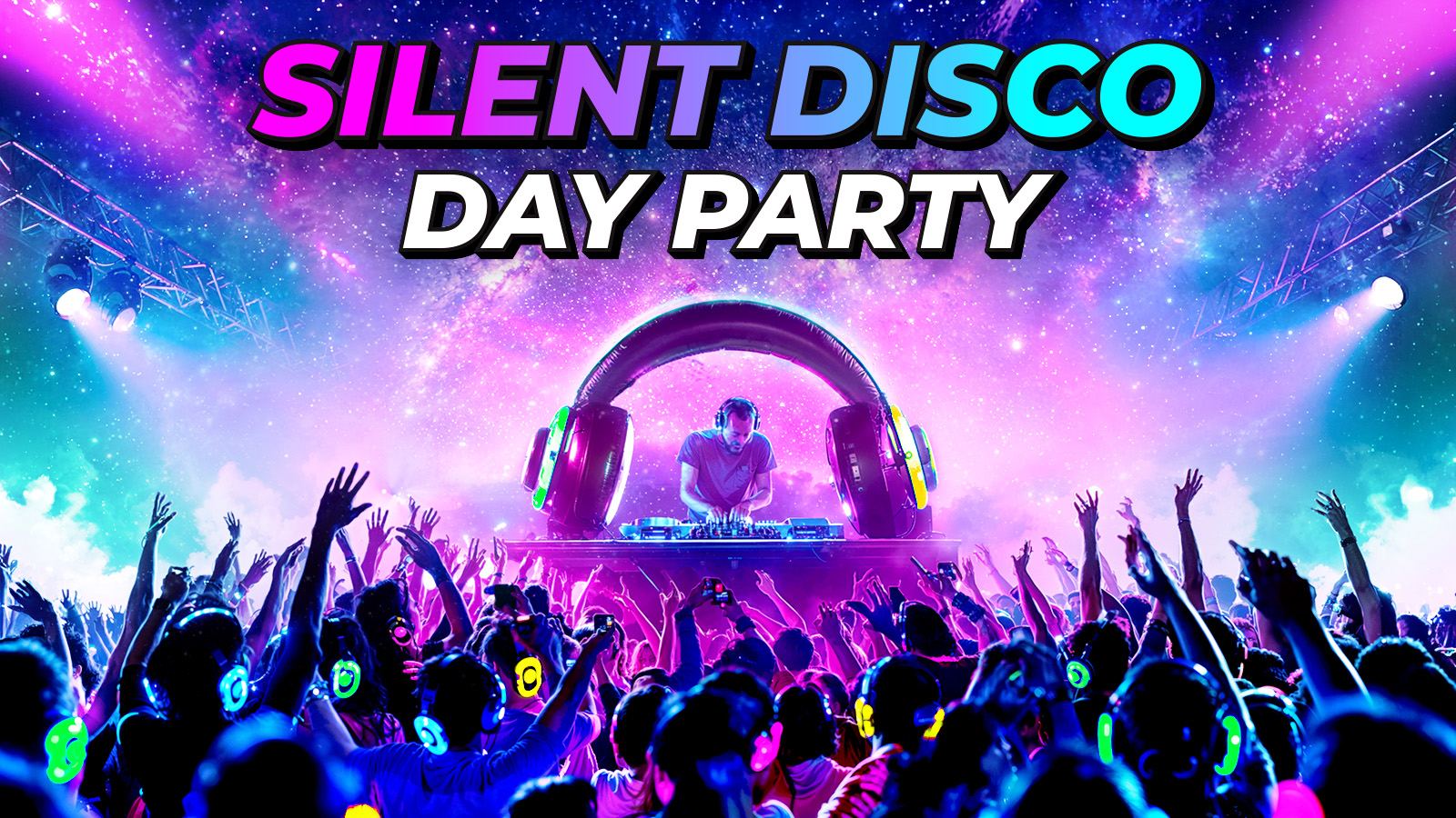 Silent Disco Day Party: Glasgow 🎧