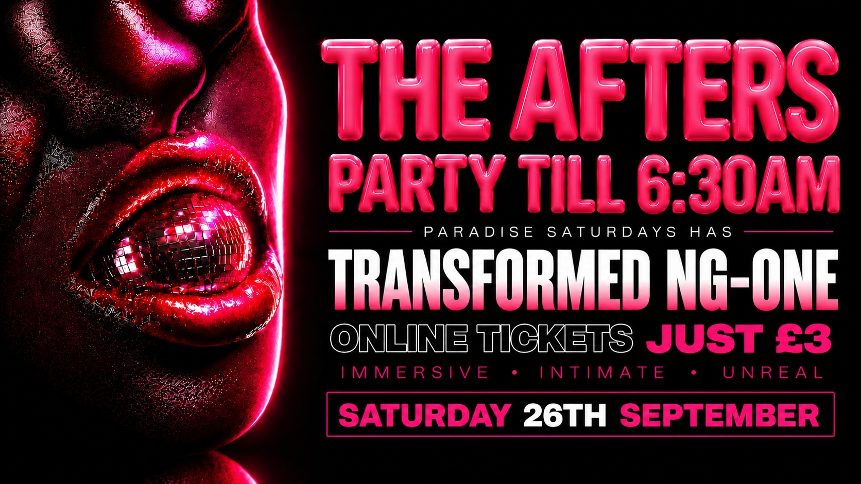 THE AFTERS Till 6:30am! TICKETS £3 + FREE DRINK B4 6AM