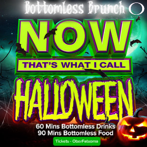 NOW that's what i call Halloween - Special halloween bottomless brunch🎃