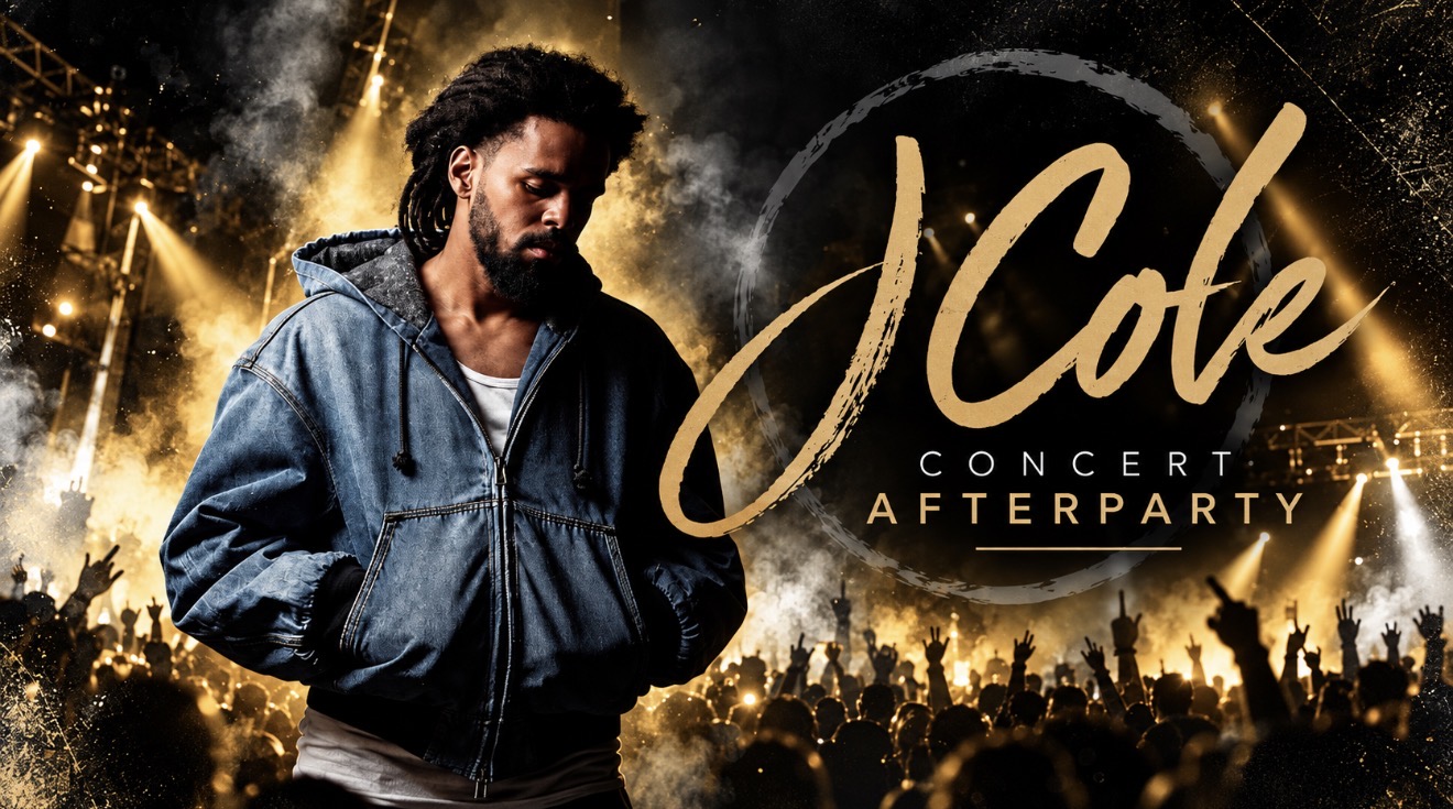 J Cole After Concert Party 29th October 2026 @YOURS