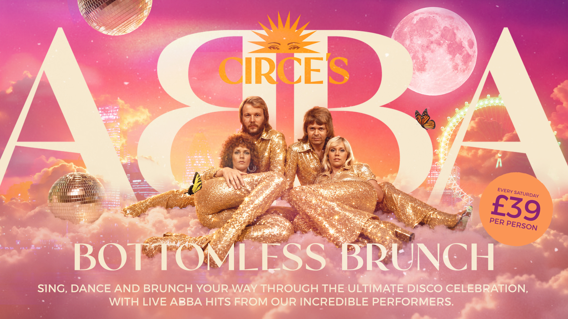 Circe's Abba Bottomless Brunch