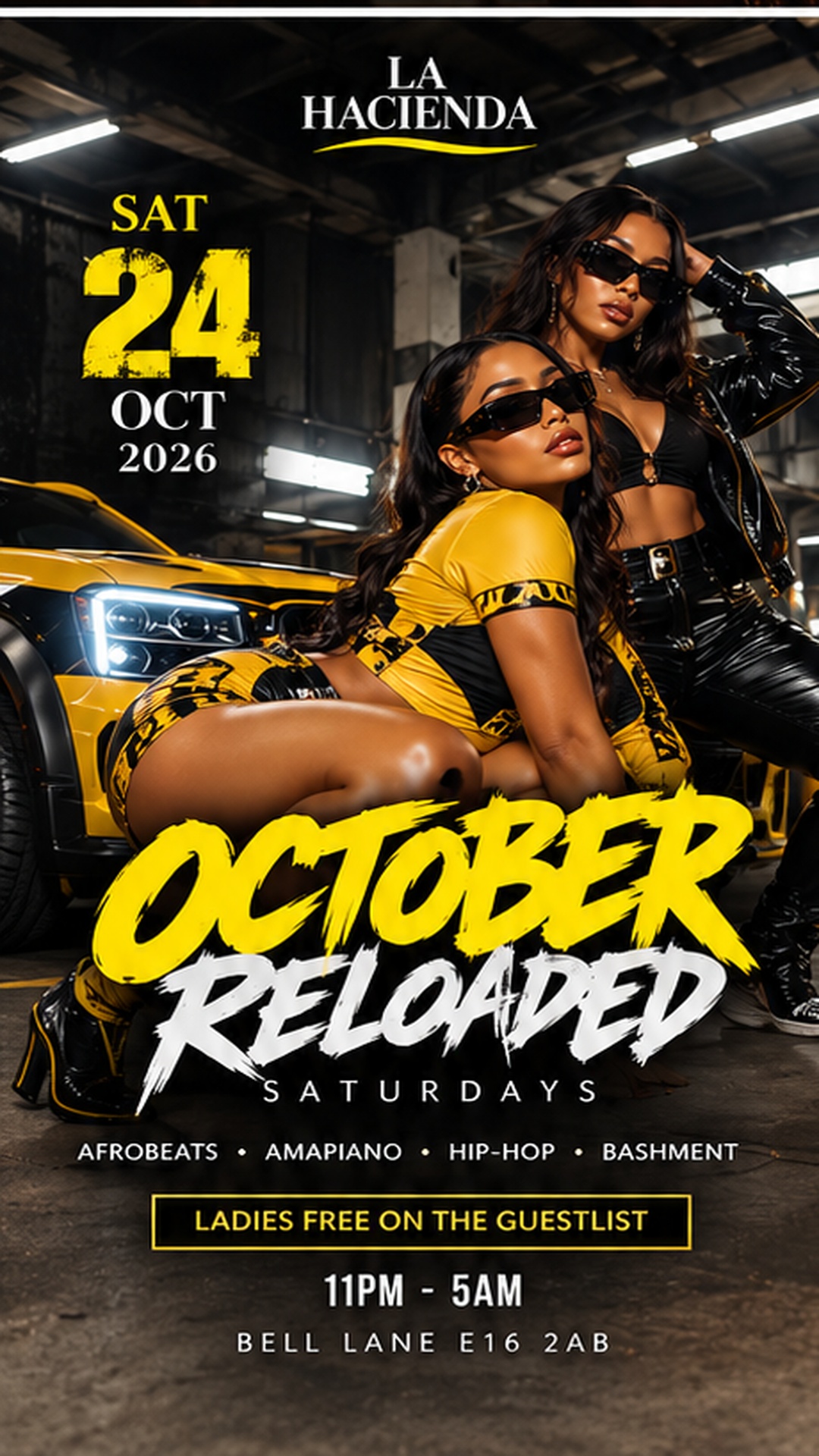 RELOADED SATURDAYS | LA HACIENDA | OCT 24