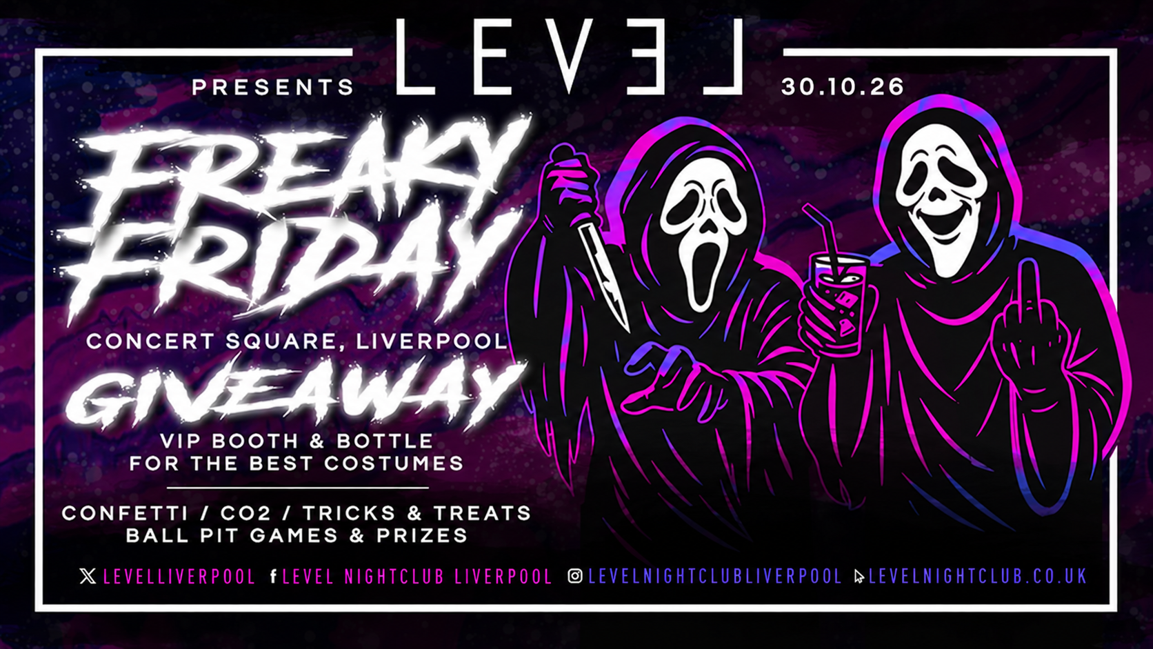 LEVEL Presents FREAKY FRIDAY