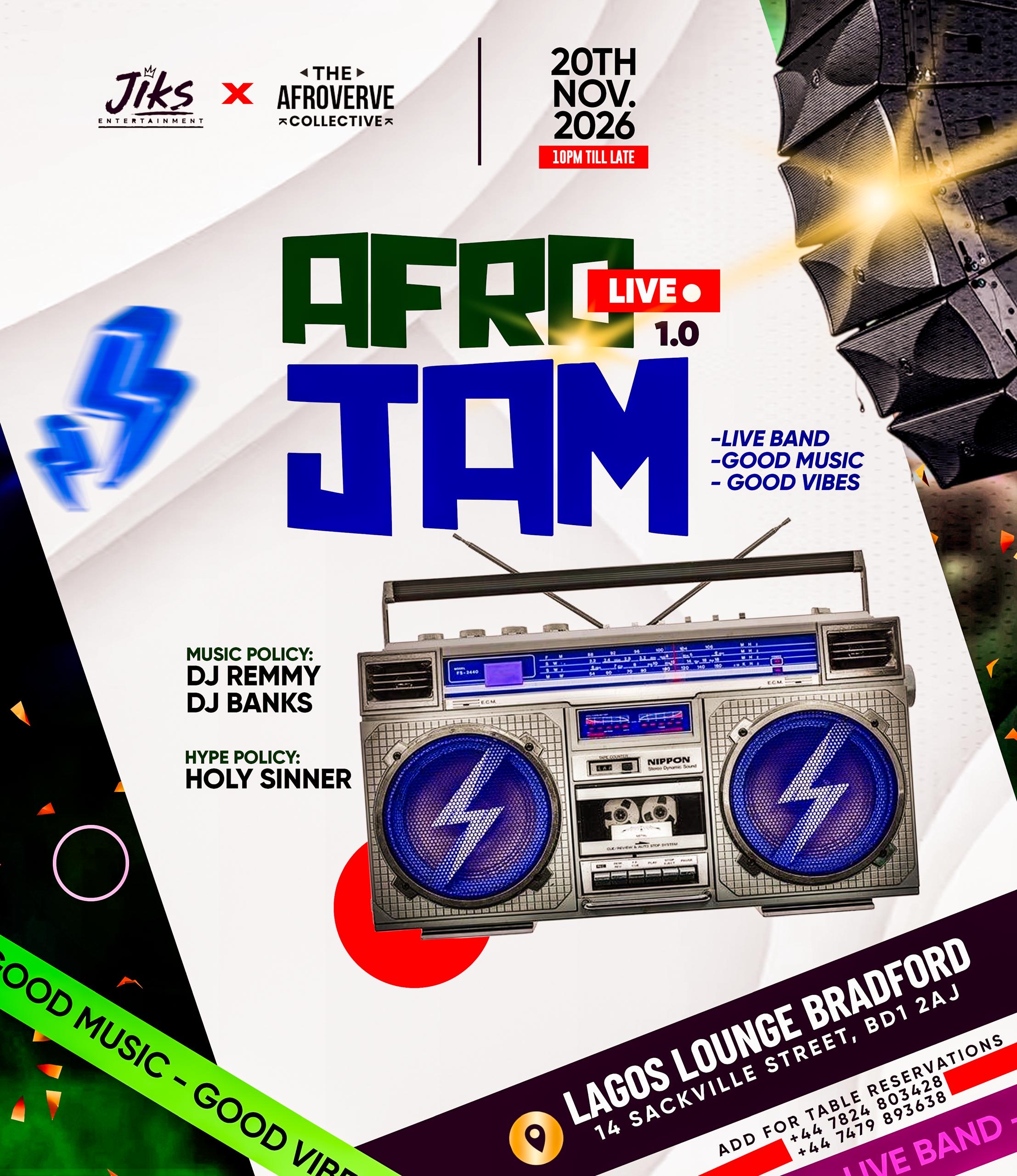 AFRO LIVE JAMS 1.0