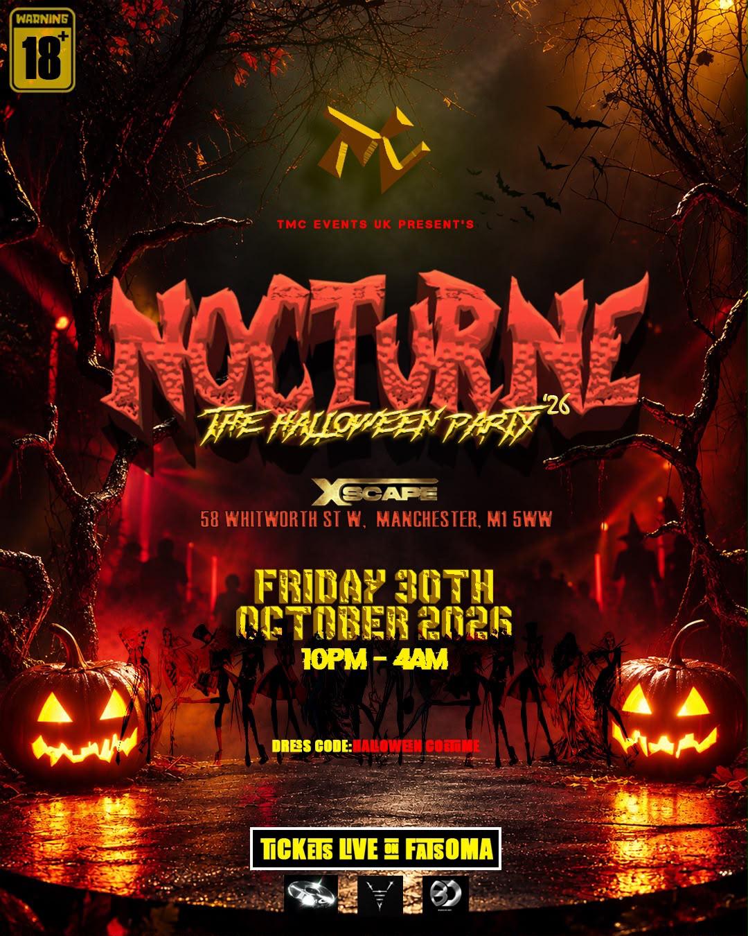 NOCTURNE: THE HALLOWEEN PARTY - Afrobeats/HipHop/Amapiano/RnB/DanceHall